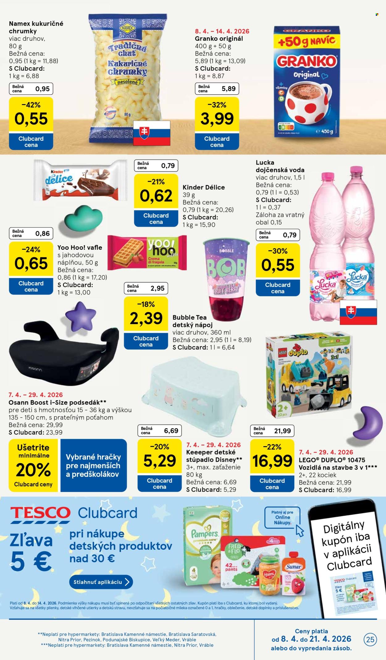 Leták TESCO - 8.4.2026 - 14.4.2026. Strana 25