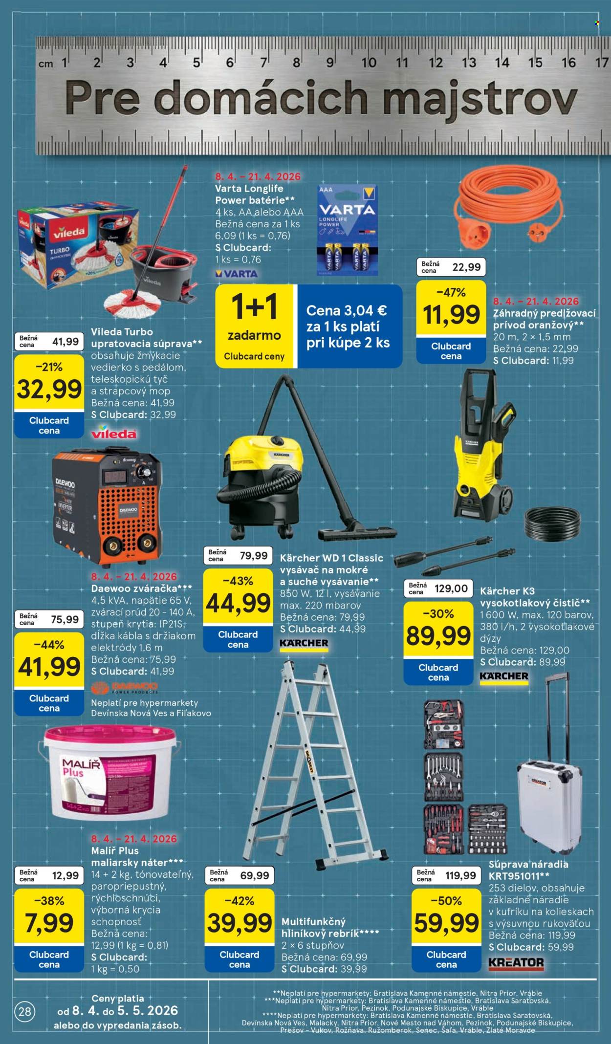 Leták TESCO - 8.4.2026 - 14.4.2026. Strana 28