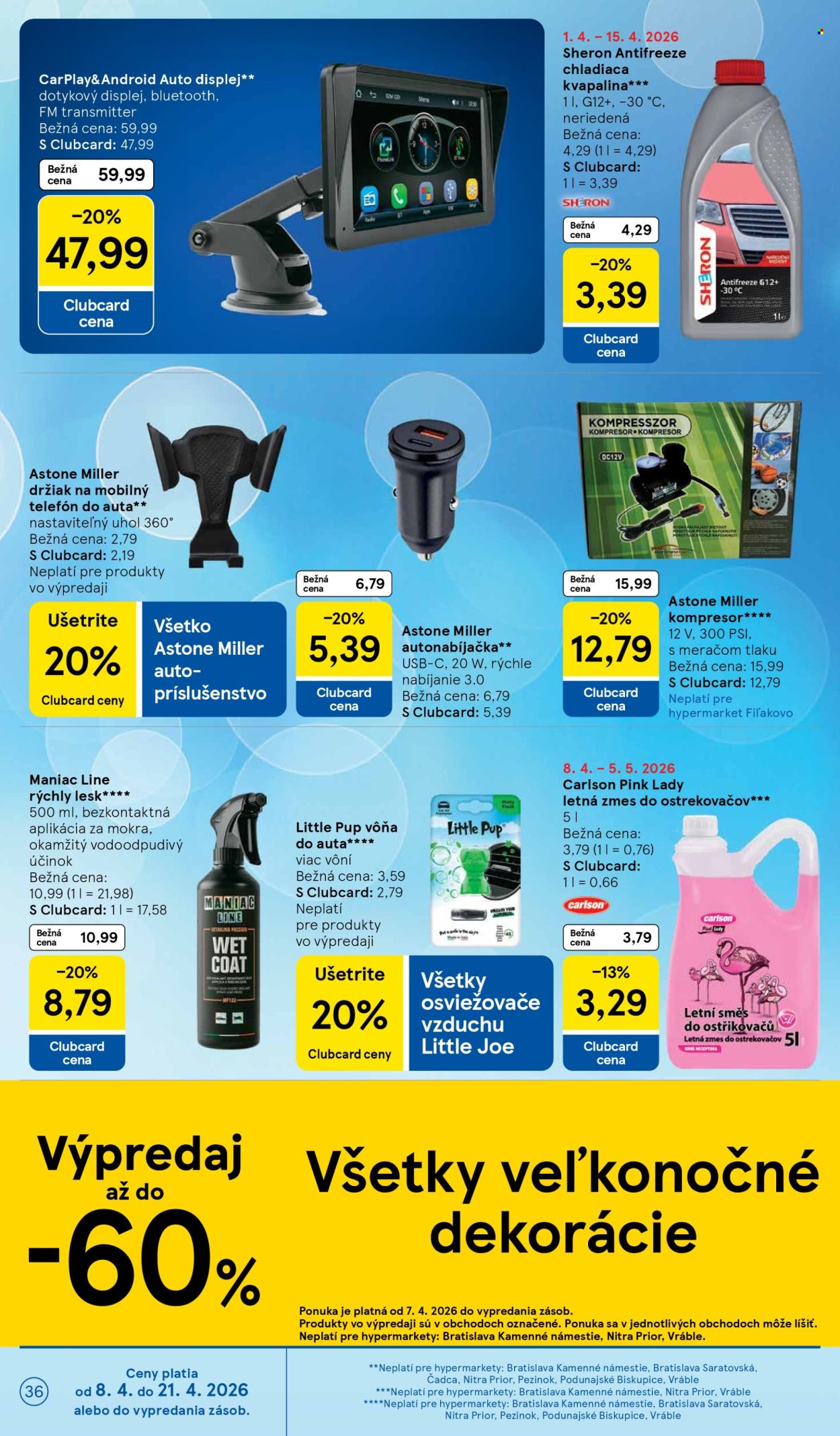 Leták TESCO - 8.4.2026 - 14.4.2026. Strana 36