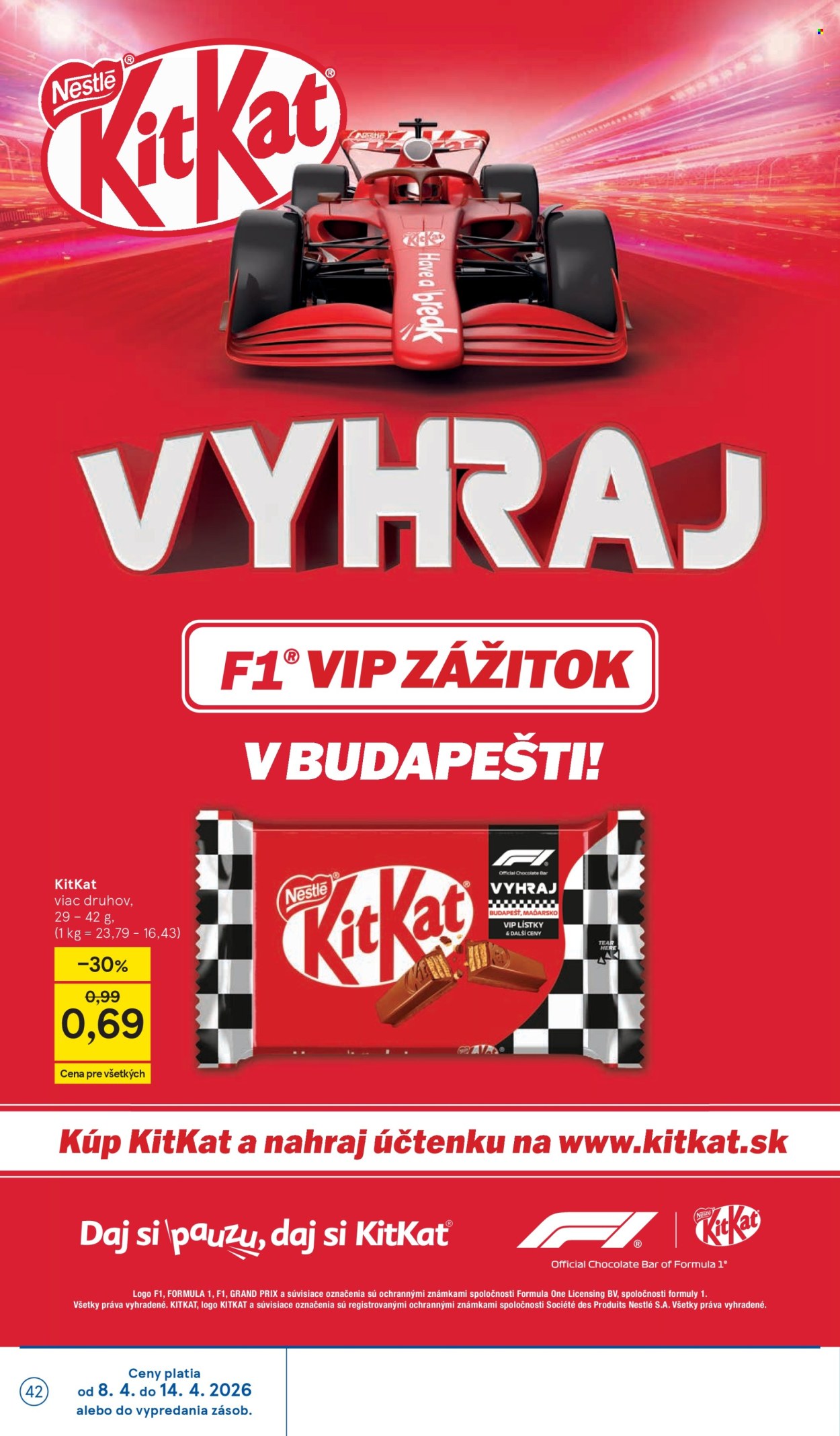 Leták TESCO - 8.4.2026 - 14.4.2026. Strana 42