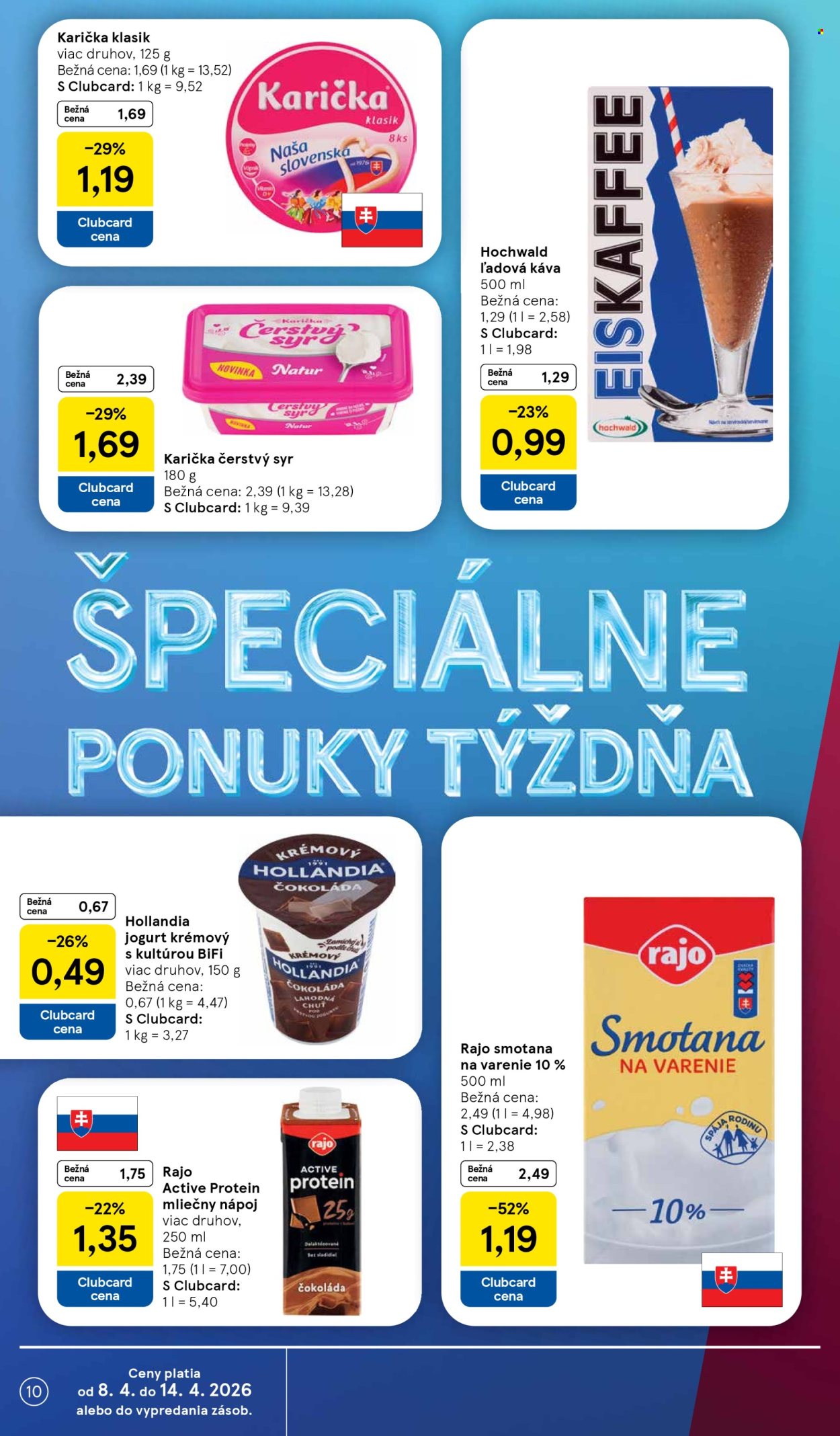 Leták TESCO supermarket - 8.4.2026 - 14.4.2026. Strana 10