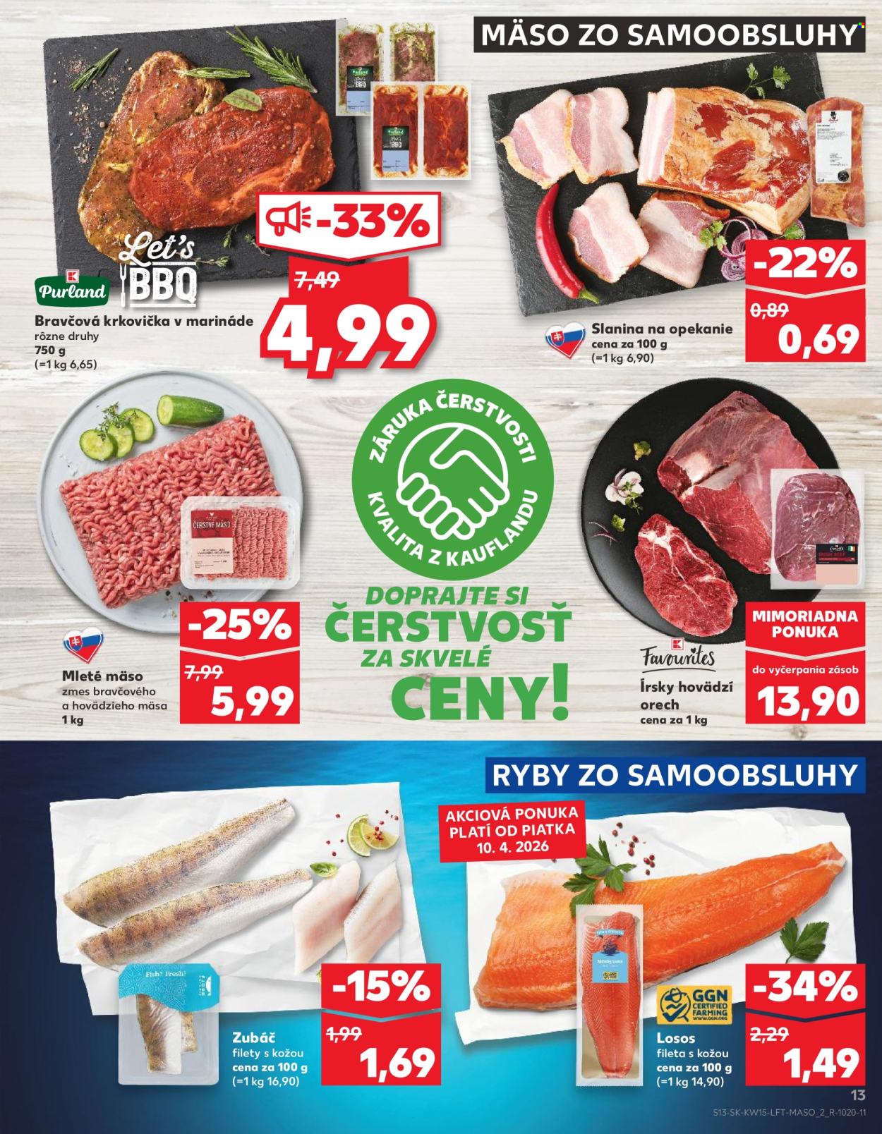 Leták Kaufland - 9.4.2026 - 15.4.2026. Strana 13