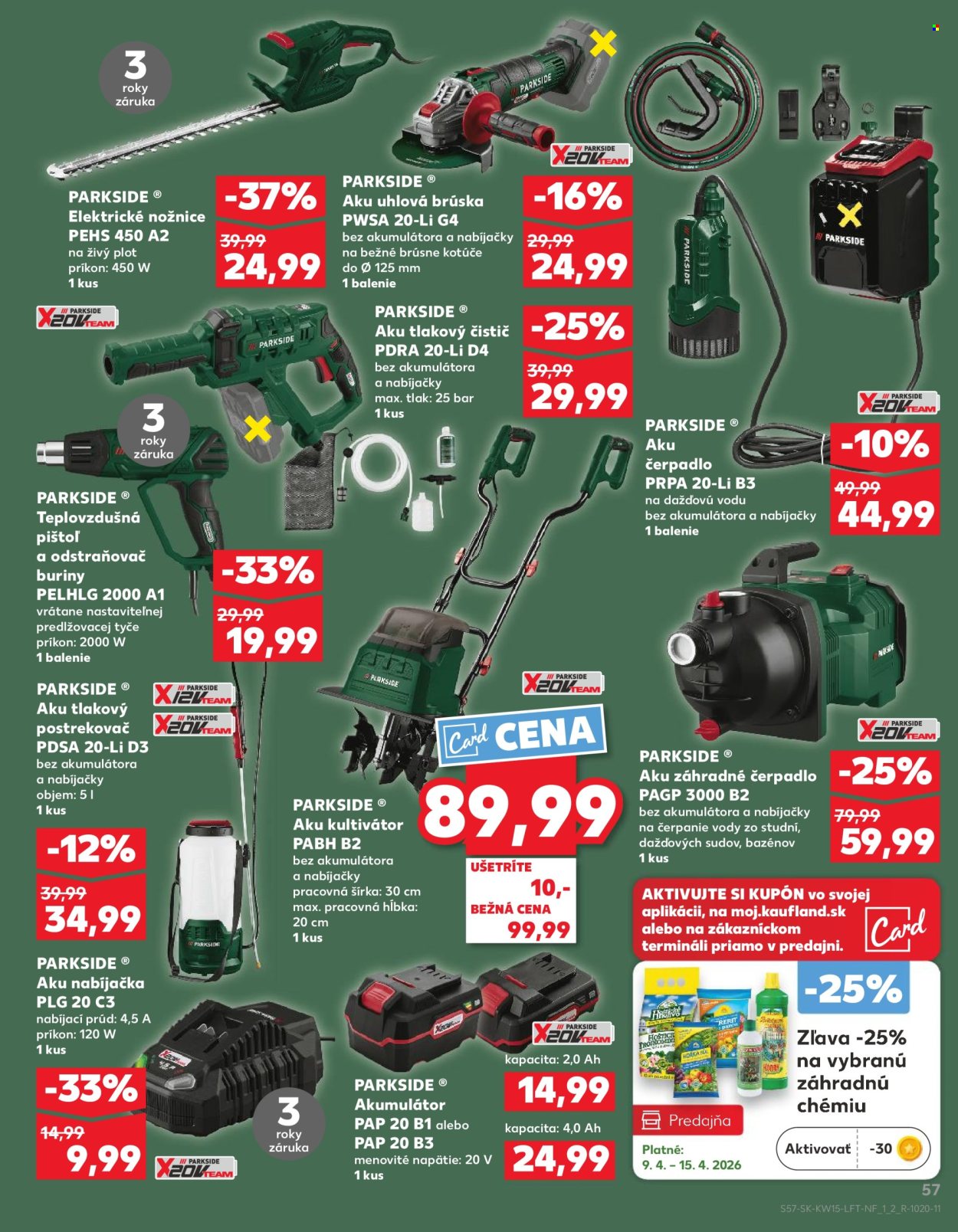 Leták Kaufland - 9.4.2026 - 15.4.2026. Strana 57