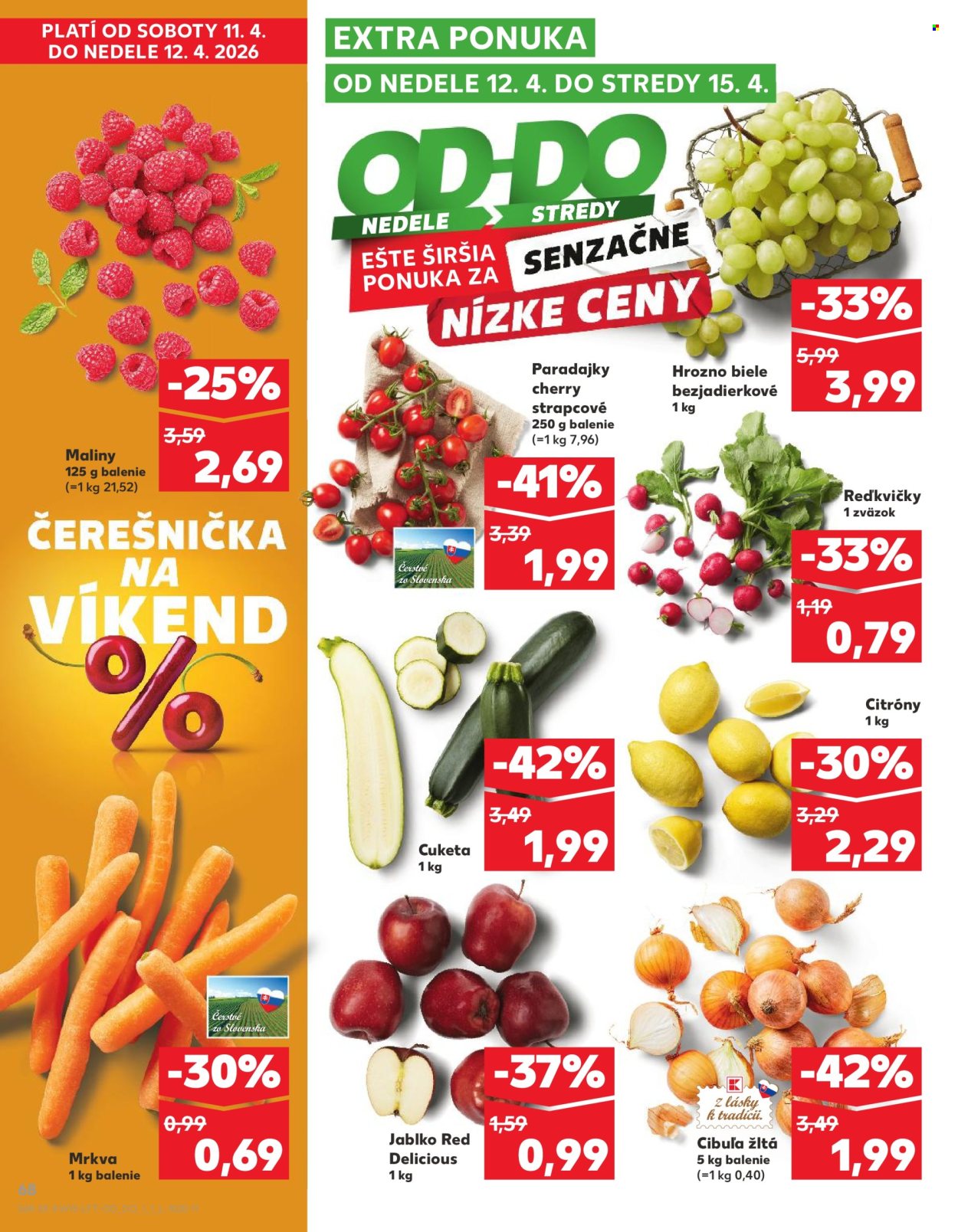 Leták Kaufland - 9.4.2026 - 15.4.2026. Strana 68