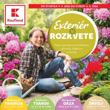 Leták Kaufland - 9.4.2026 - 6.5.2026.