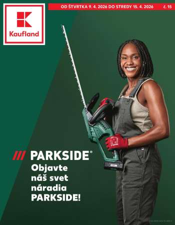 Leták Kaufland - 9.4.2026 - 15.4.2026.