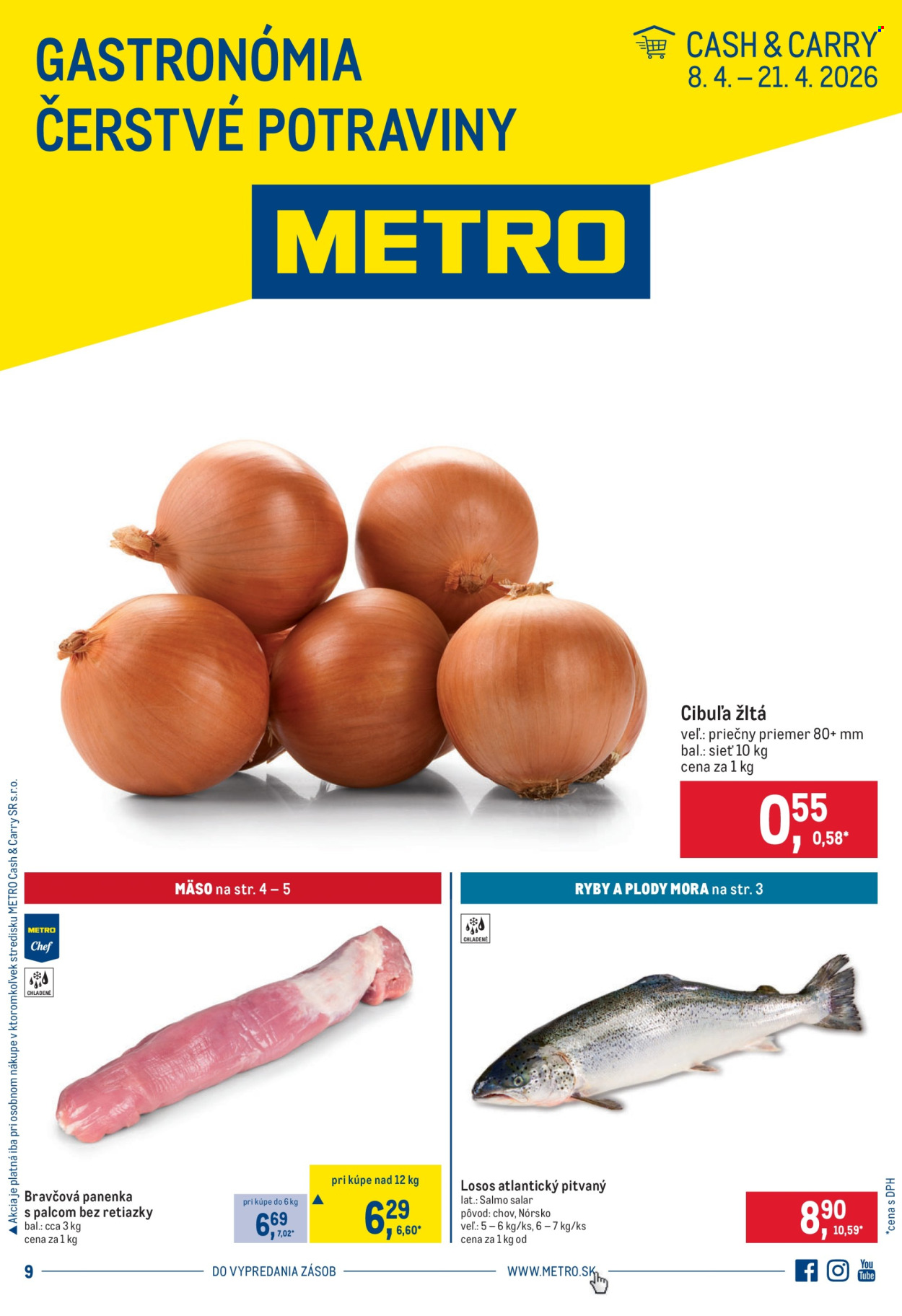 Leták Metro - 8.4.2026 - 21.4.2026. Strana 1