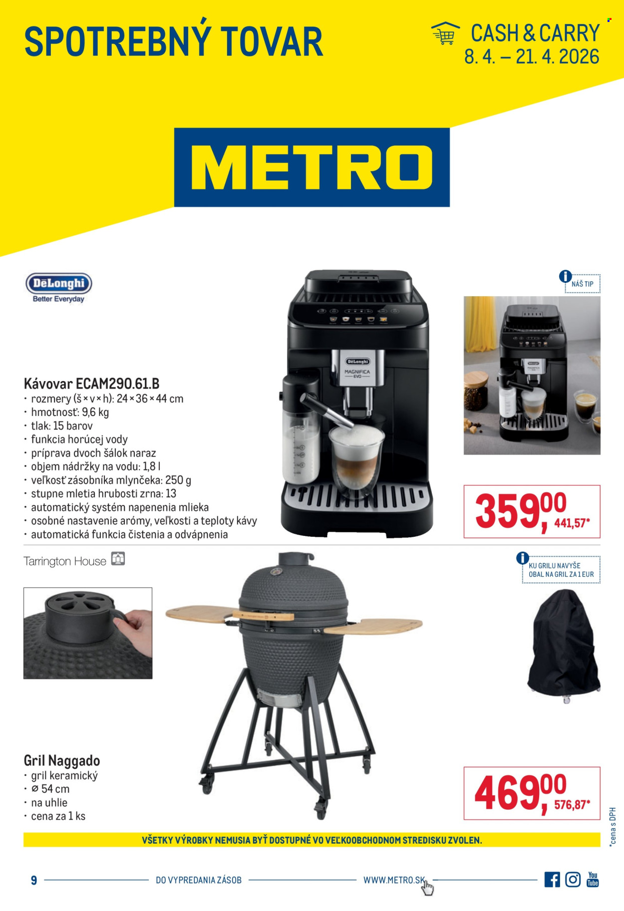 Leták Metro - 8.4.2026 - 21.4.2026. Strana 1