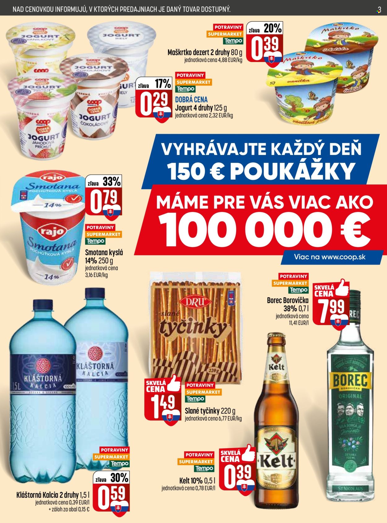 Leták COOP Jednota - 9.4.2026 - 15.4.2026. Strana 3