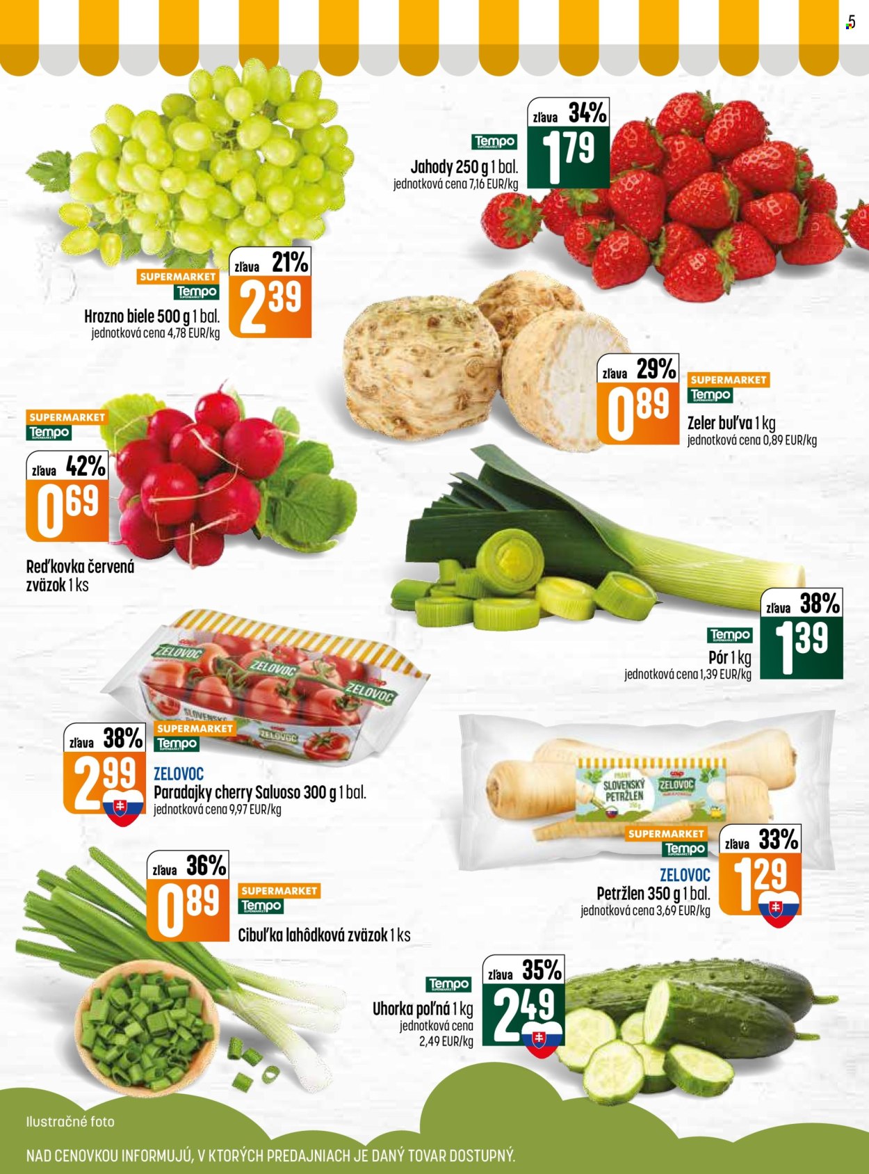 Leták COOP Jednota - 9.4.2026 - 15.4.2026. Strana 5