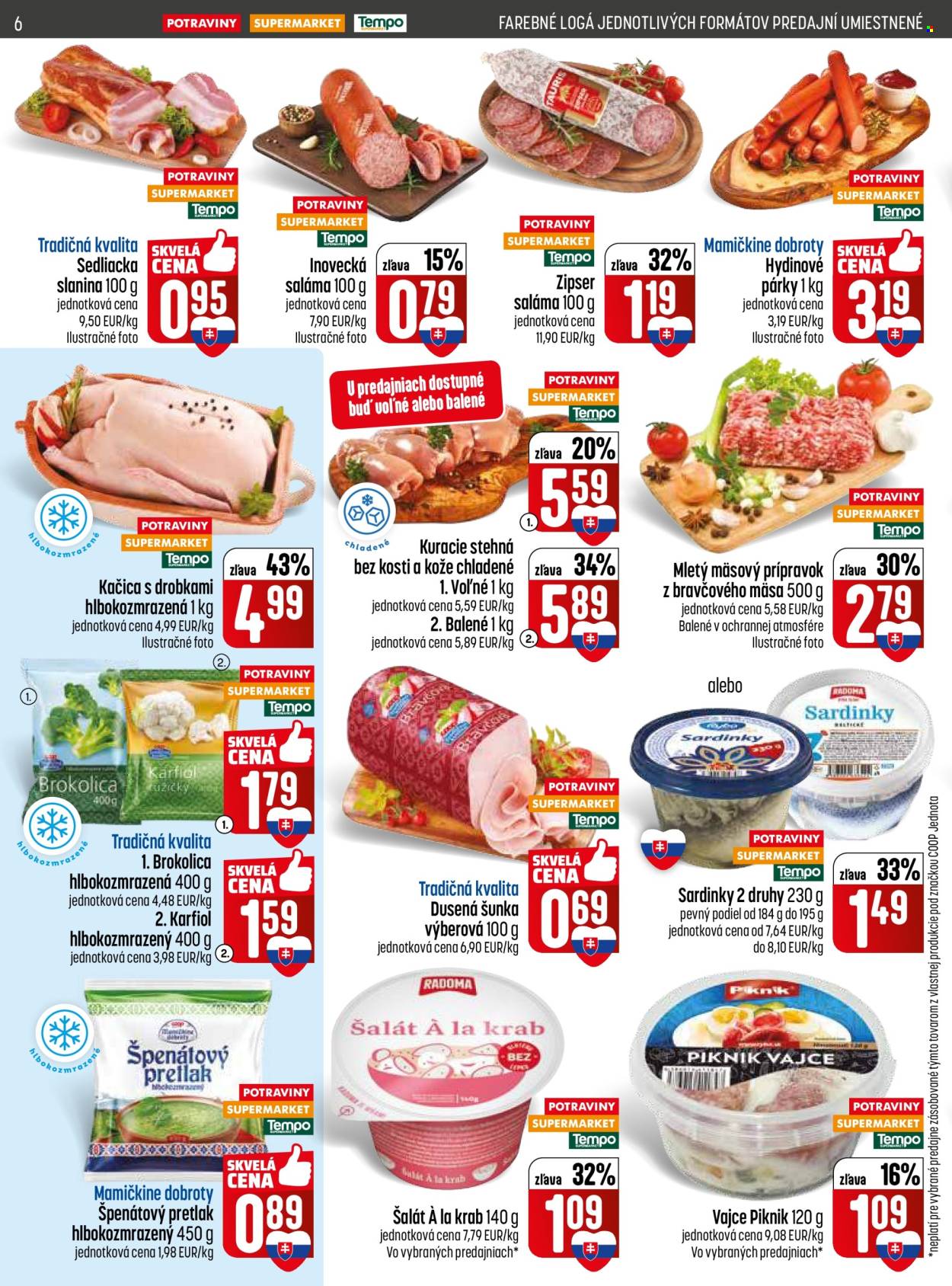 Leták COOP Jednota - 9.4.2026 - 15.4.2026. Strana 6