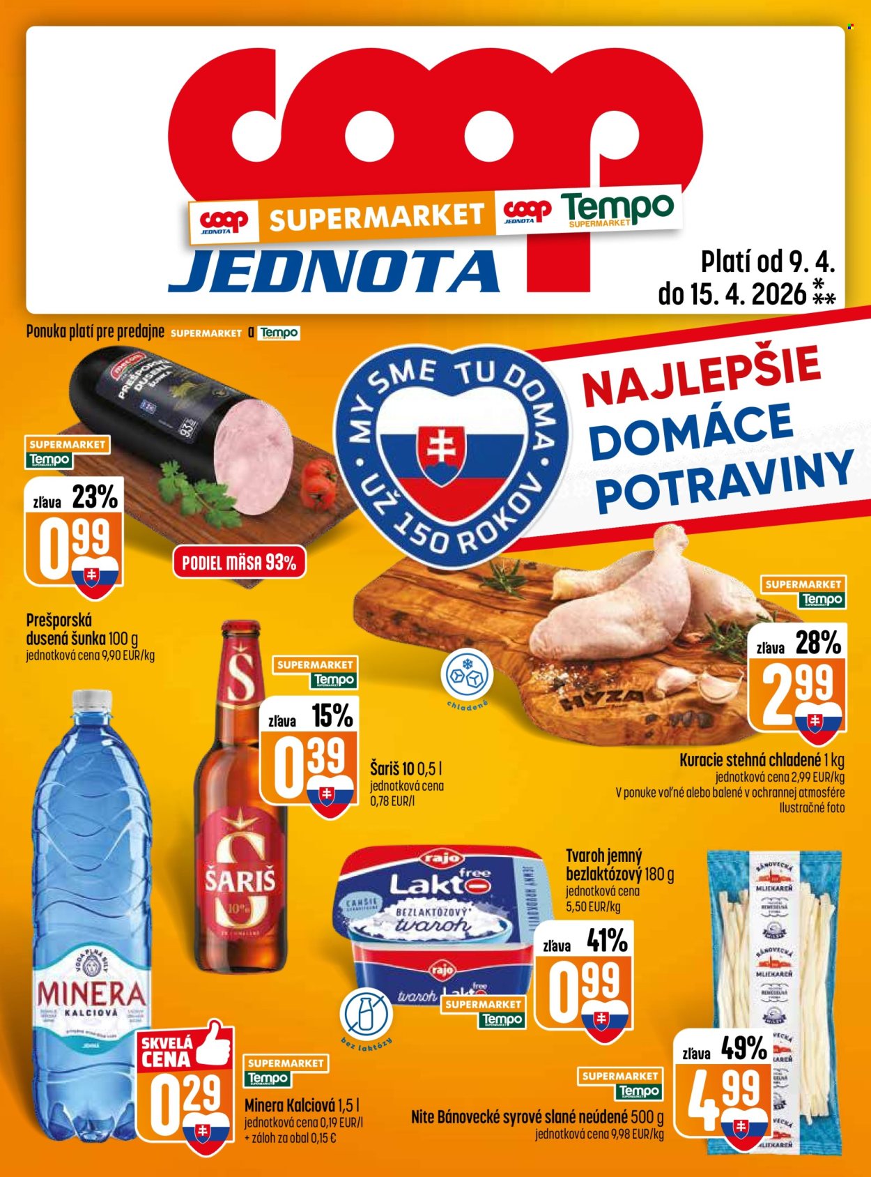 Leták COOP Jednota - 9.4.2026 - 15.4.2026. Strana 13