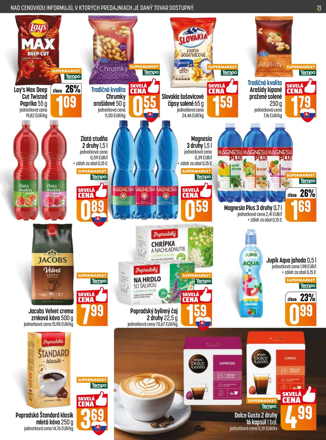 Leták COOP Jednota - 9.4.2026 - 15.4.2026. Strana 21