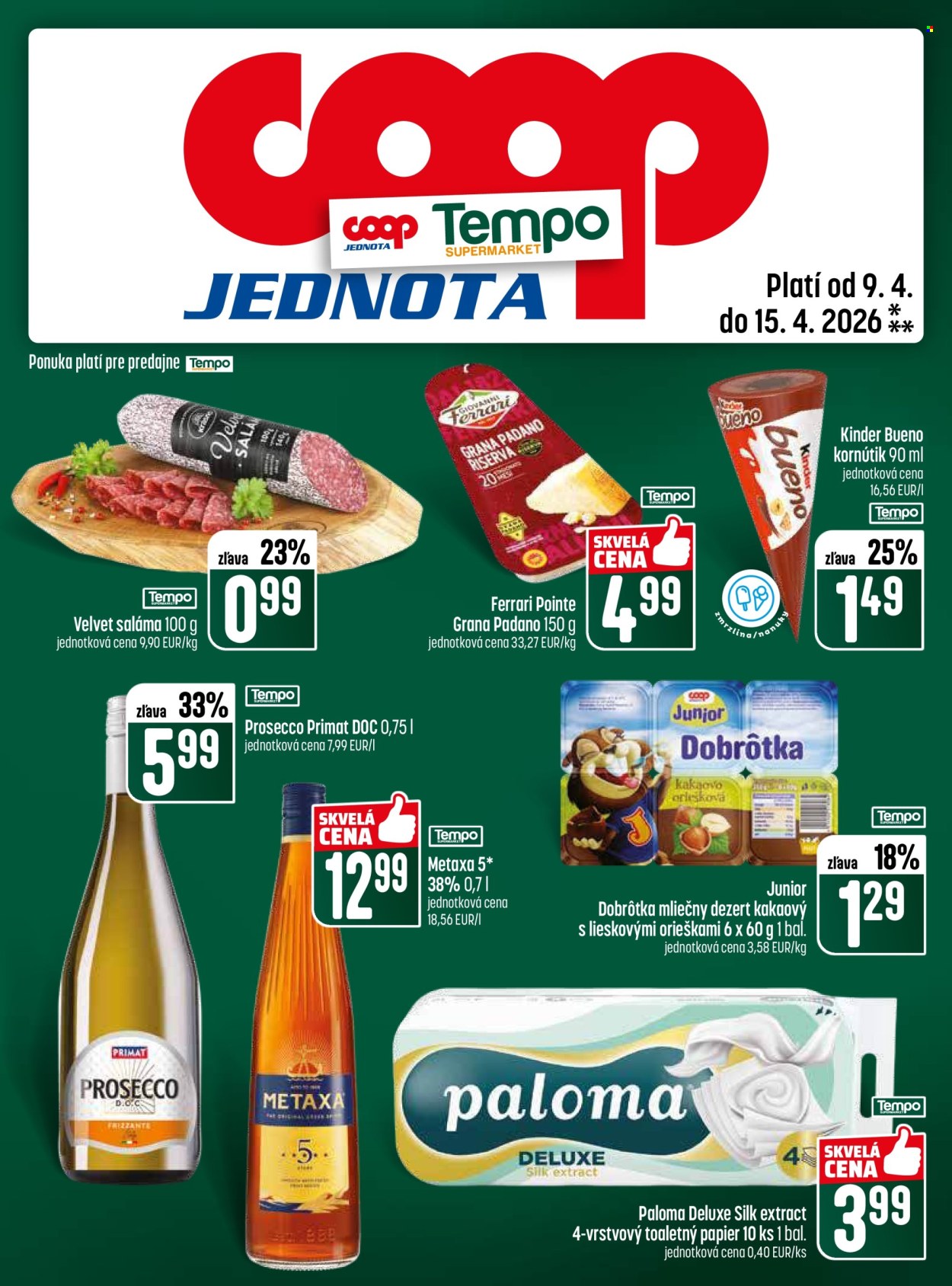 Leták COOP Jednota - 9.4.2026 - 15.4.2026. Strana 25