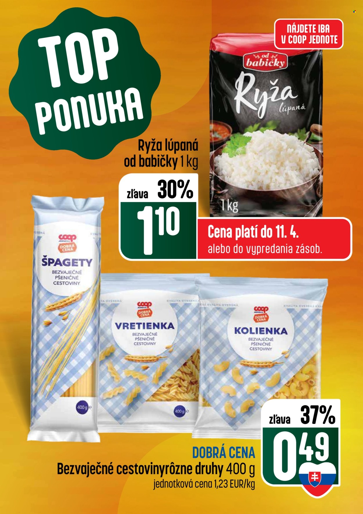 Leták COOP Jednota - 9.4.2026 - 15.4.2026. Strana 3