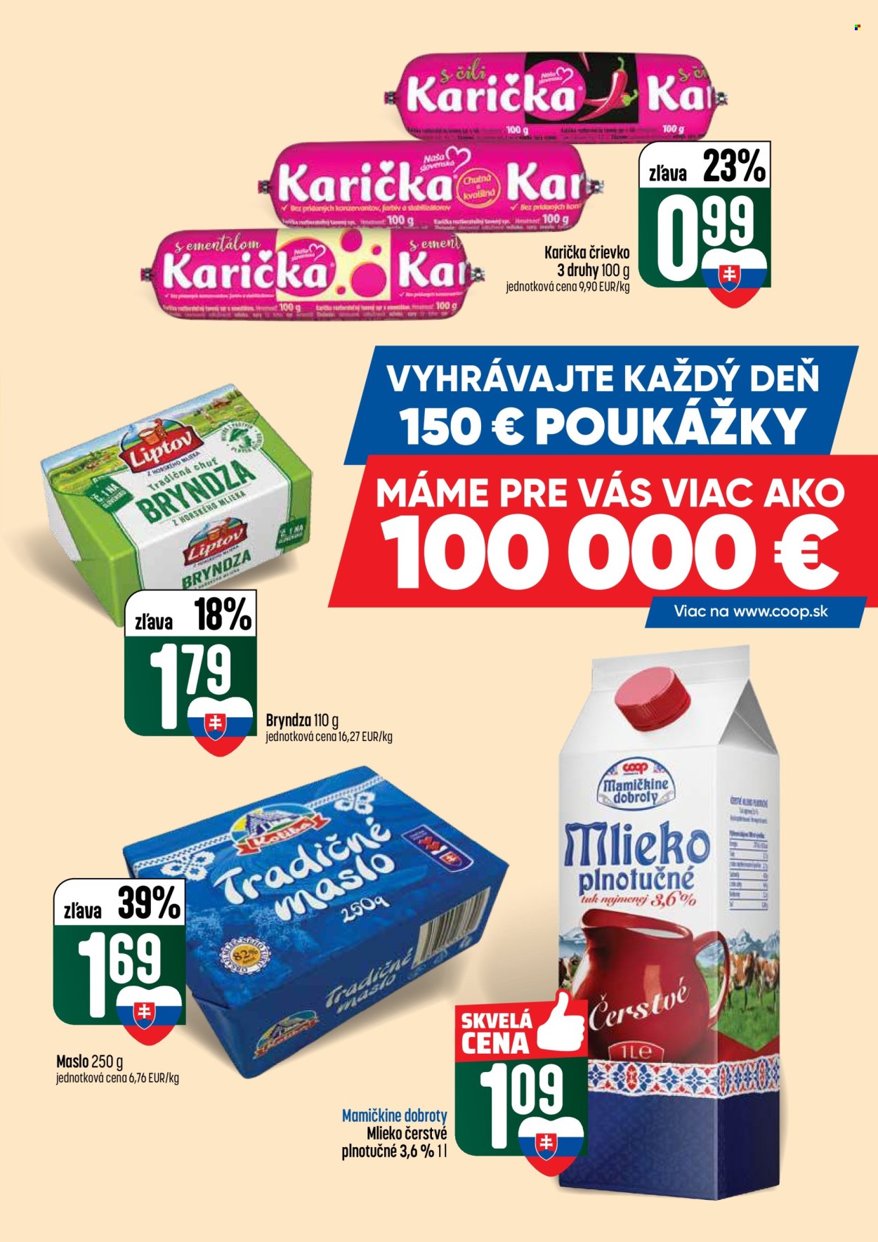 Leták COOP Jednota - 9.4.2026 - 15.4.2026. Strana 7