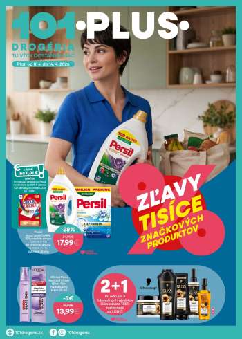 Leták 101 Drogerie - 8.4.2026 - 14.4.2026.