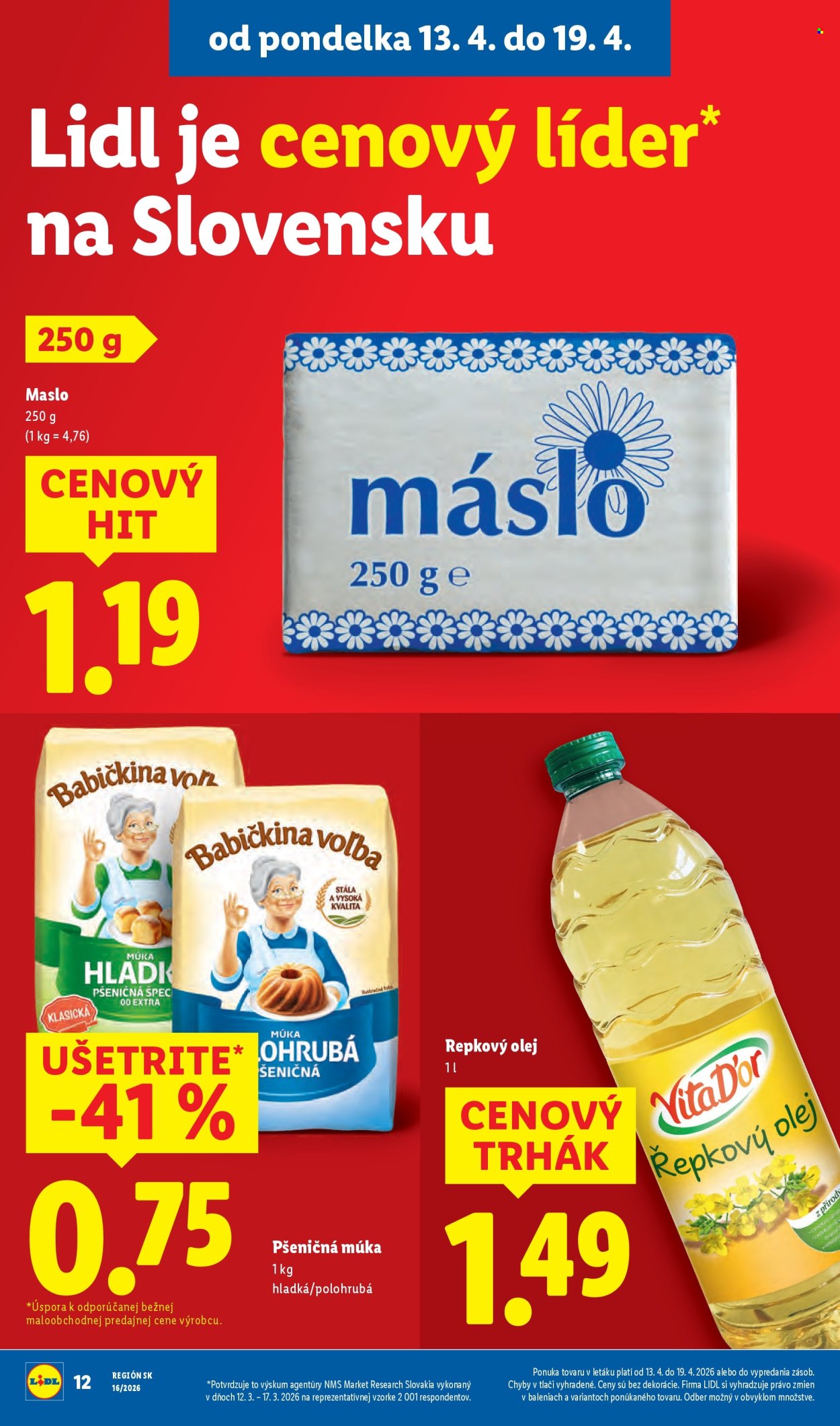 Leták Lidl - 13.4.2026 - 19.4.2026. Strana 14