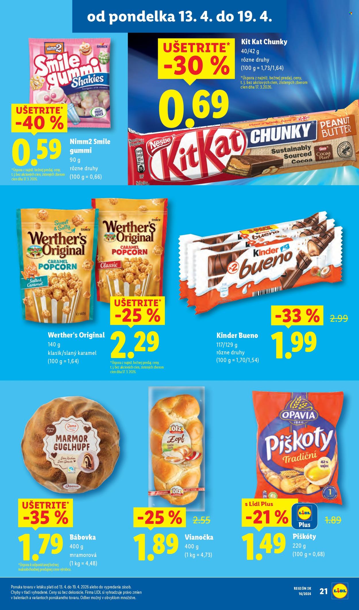 Leták Lidl - 13.4.2026 - 19.4.2026. Strana 23