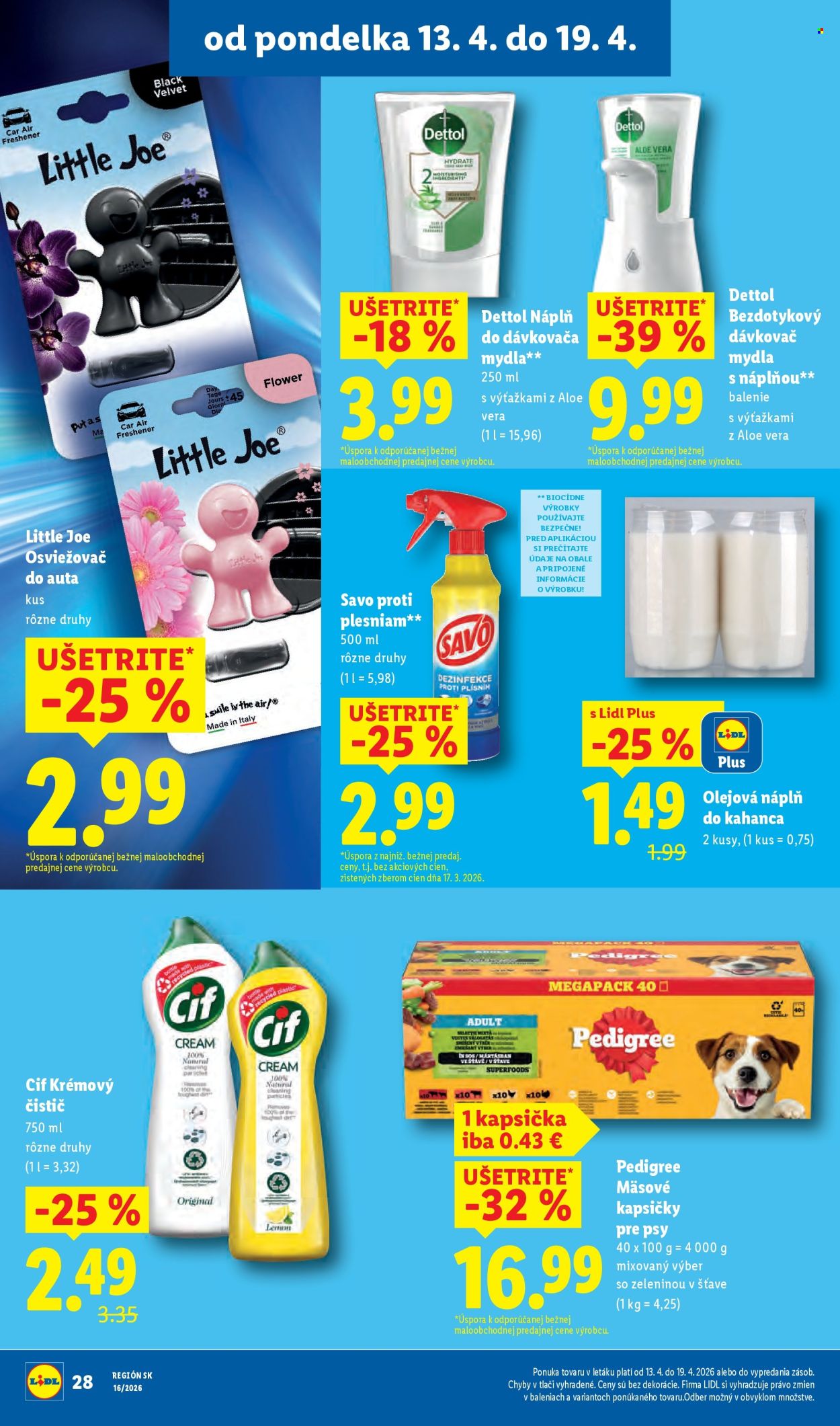 Leták Lidl - 13.4.2026 - 19.4.2026. Strana 30