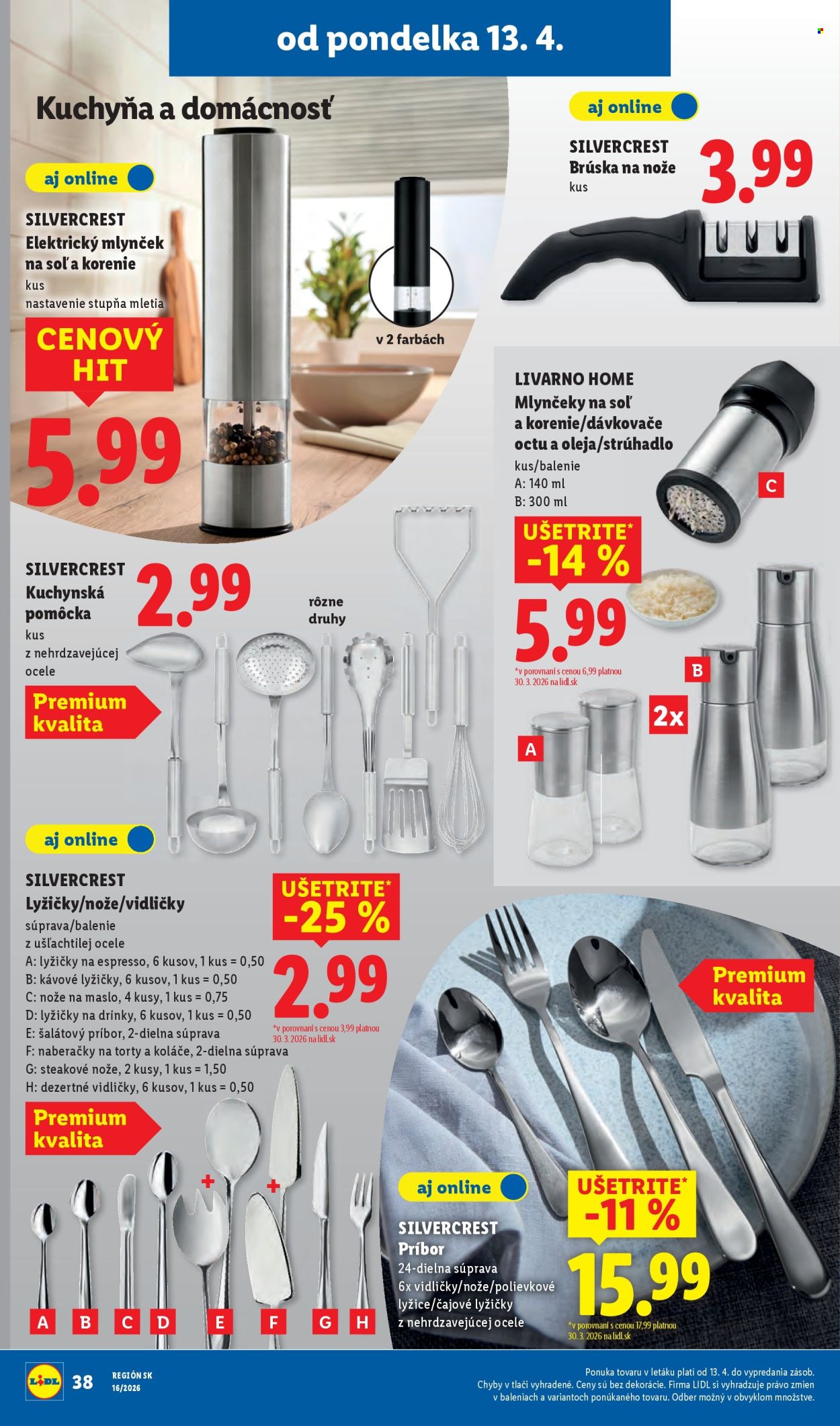 Leták Lidl - 13.4.2026 - 19.4.2026. Strana 42