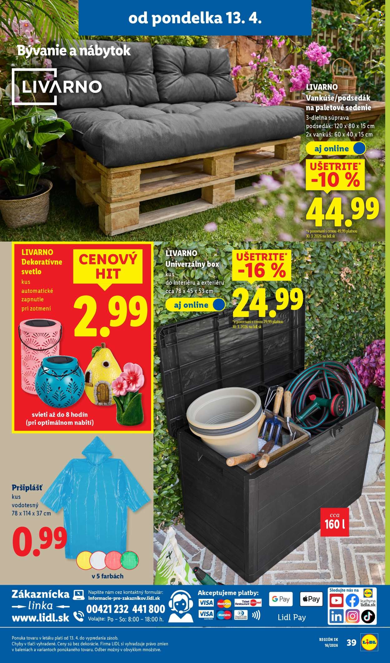 Leták Lidl - 13.4.2026 - 19.4.2026. Strana 43