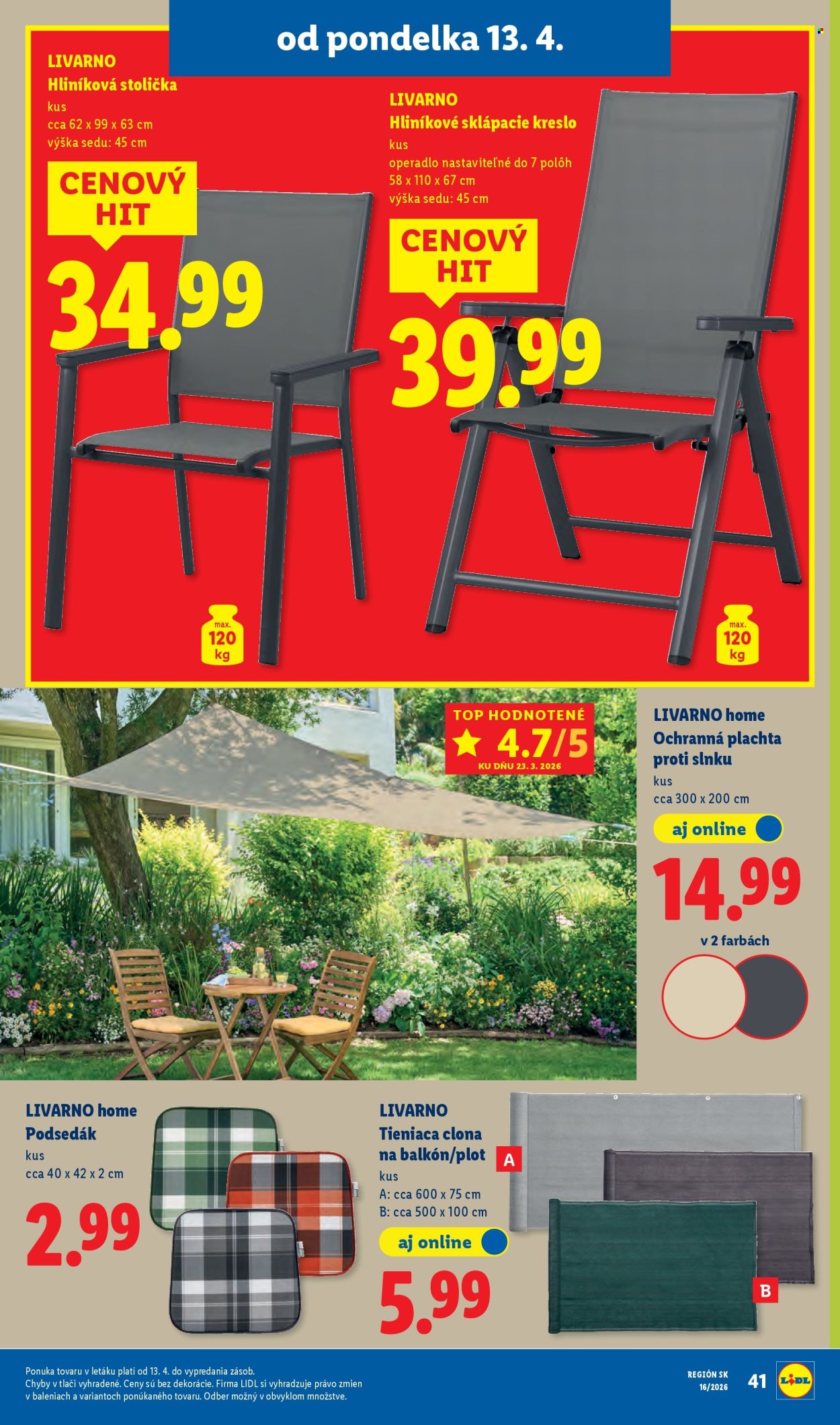Leták Lidl - 13.4.2026 - 19.4.2026. Strana 45