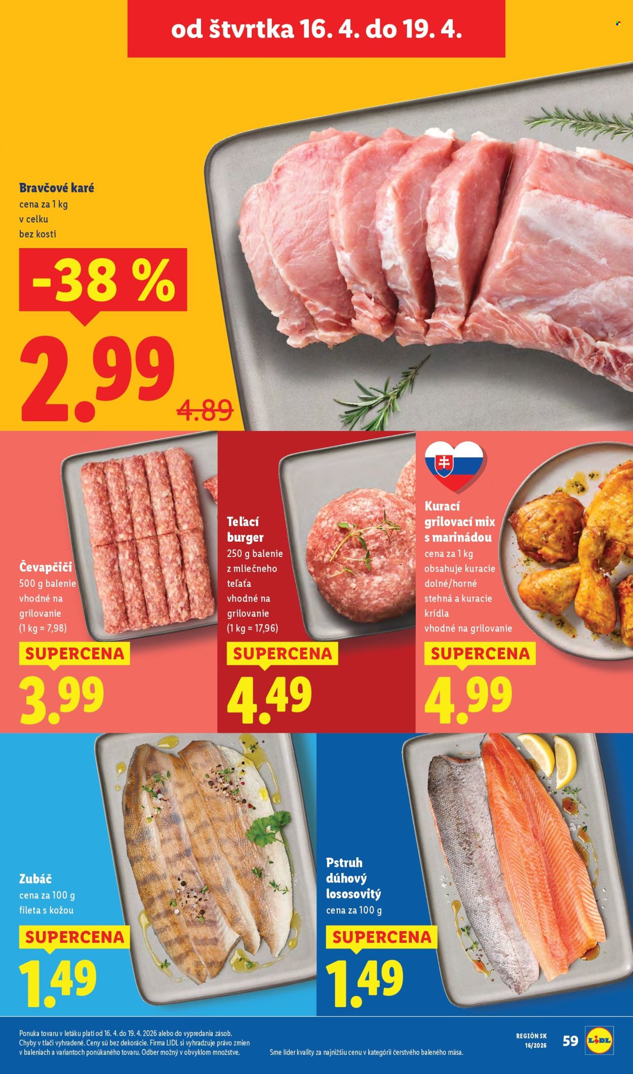 Leták Lidl - 13.4.2026 - 19.4.2026. Strana 57
