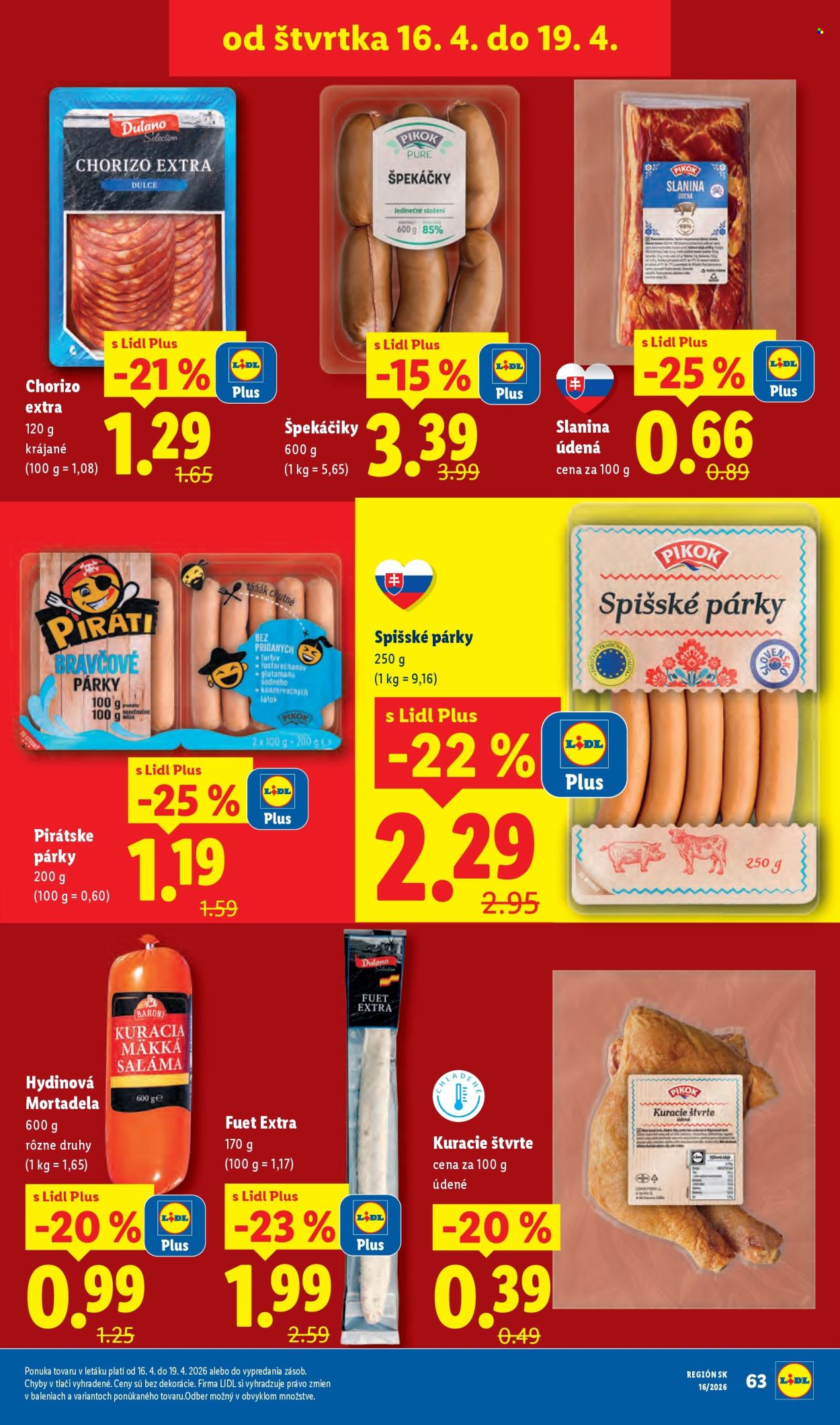 Leták Lidl - 13.4.2026 - 19.4.2026. Strana 61
