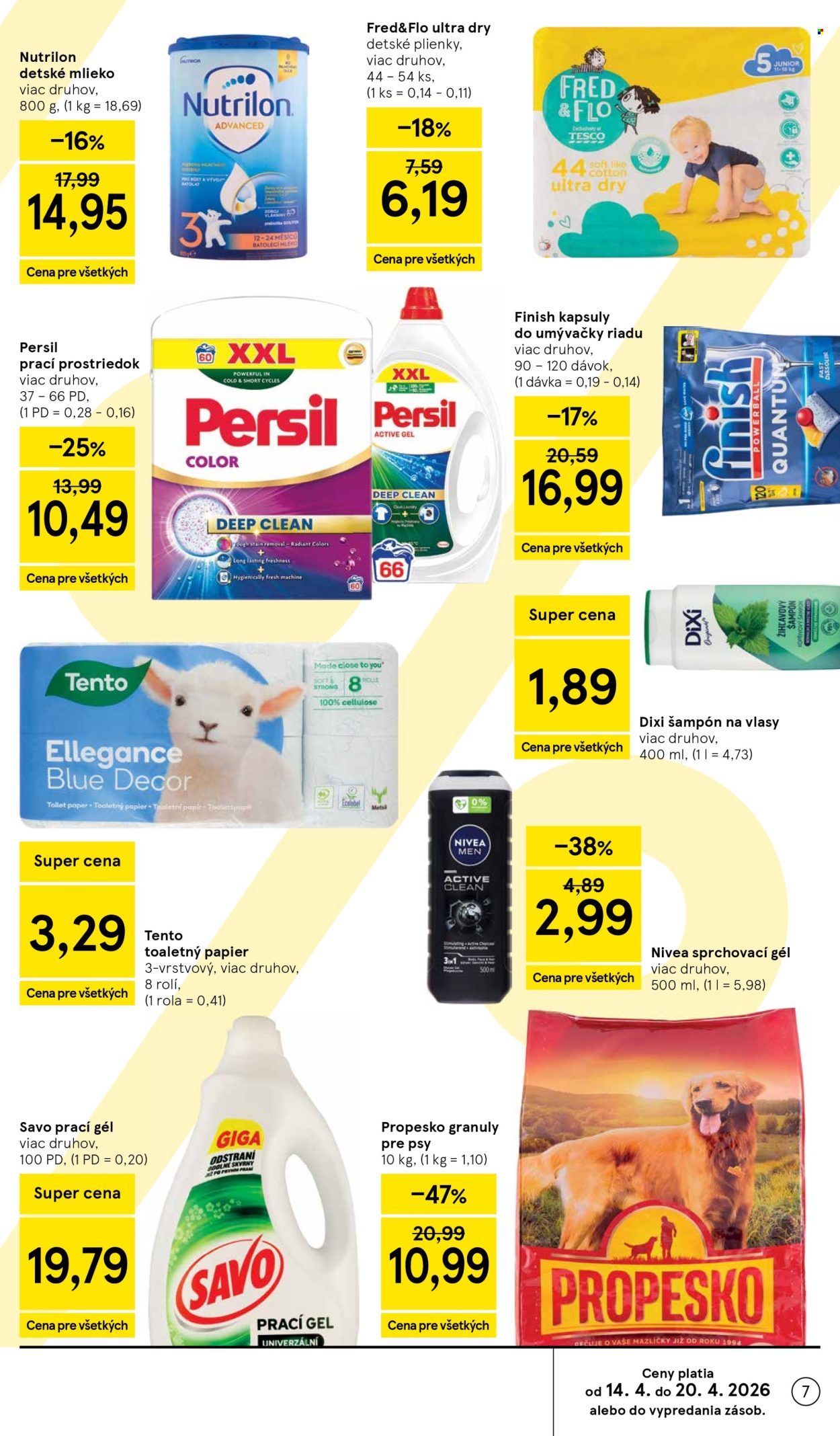 Leták TESCO - 15.4.2026 - 21.4.2026. Strana 7