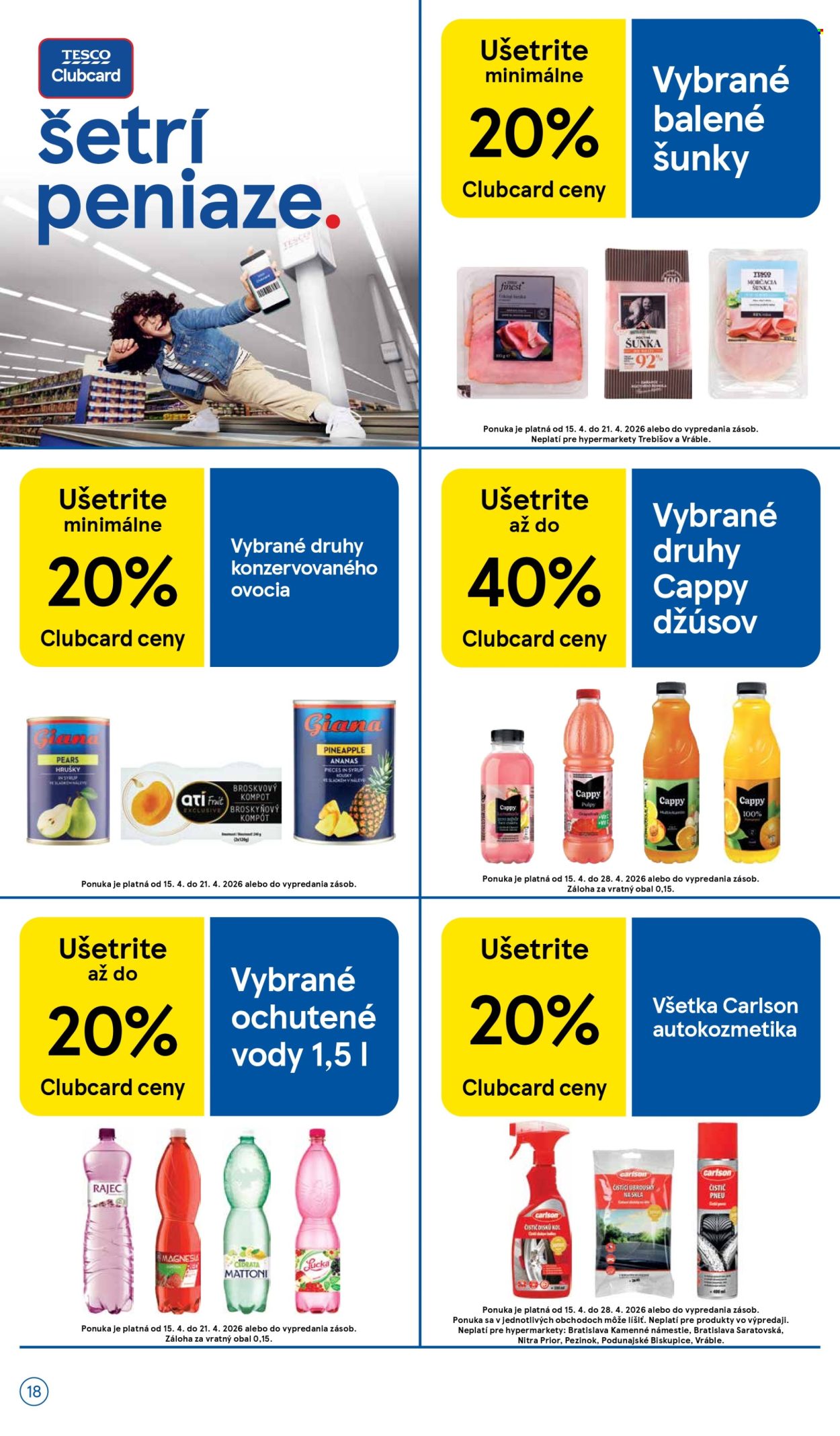 Leták TESCO - 15.4.2026 - 21.4.2026. Strana 18