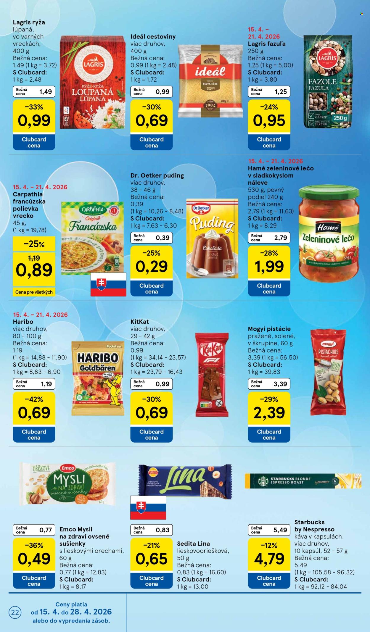Leták TESCO - 15.4.2026 - 21.4.2026. Strana 22
