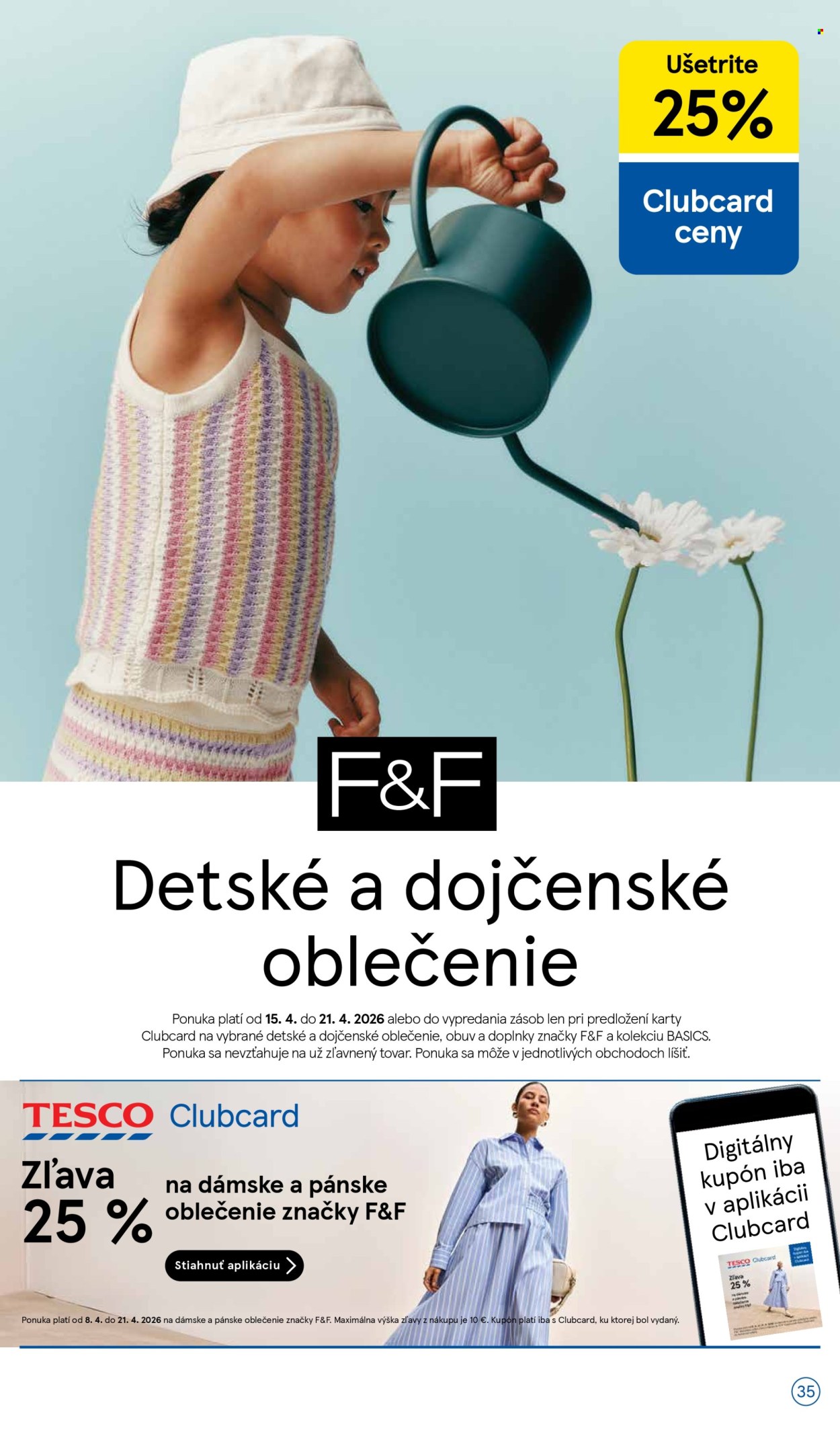 Leták TESCO - 15.4.2026 - 21.4.2026. Strana 35