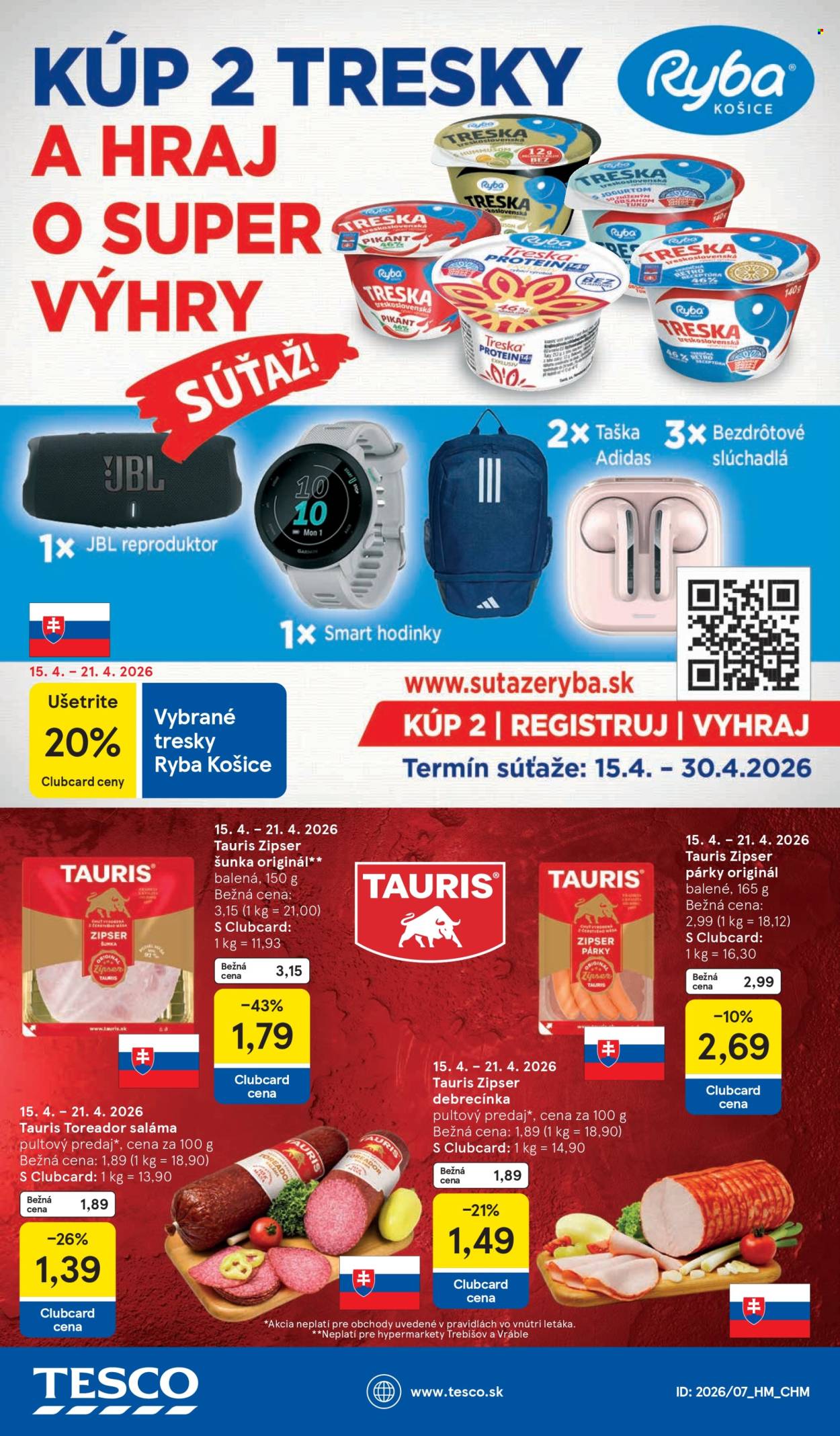 Leták TESCO - 15.4.2026 - 21.4.2026. Strana 37