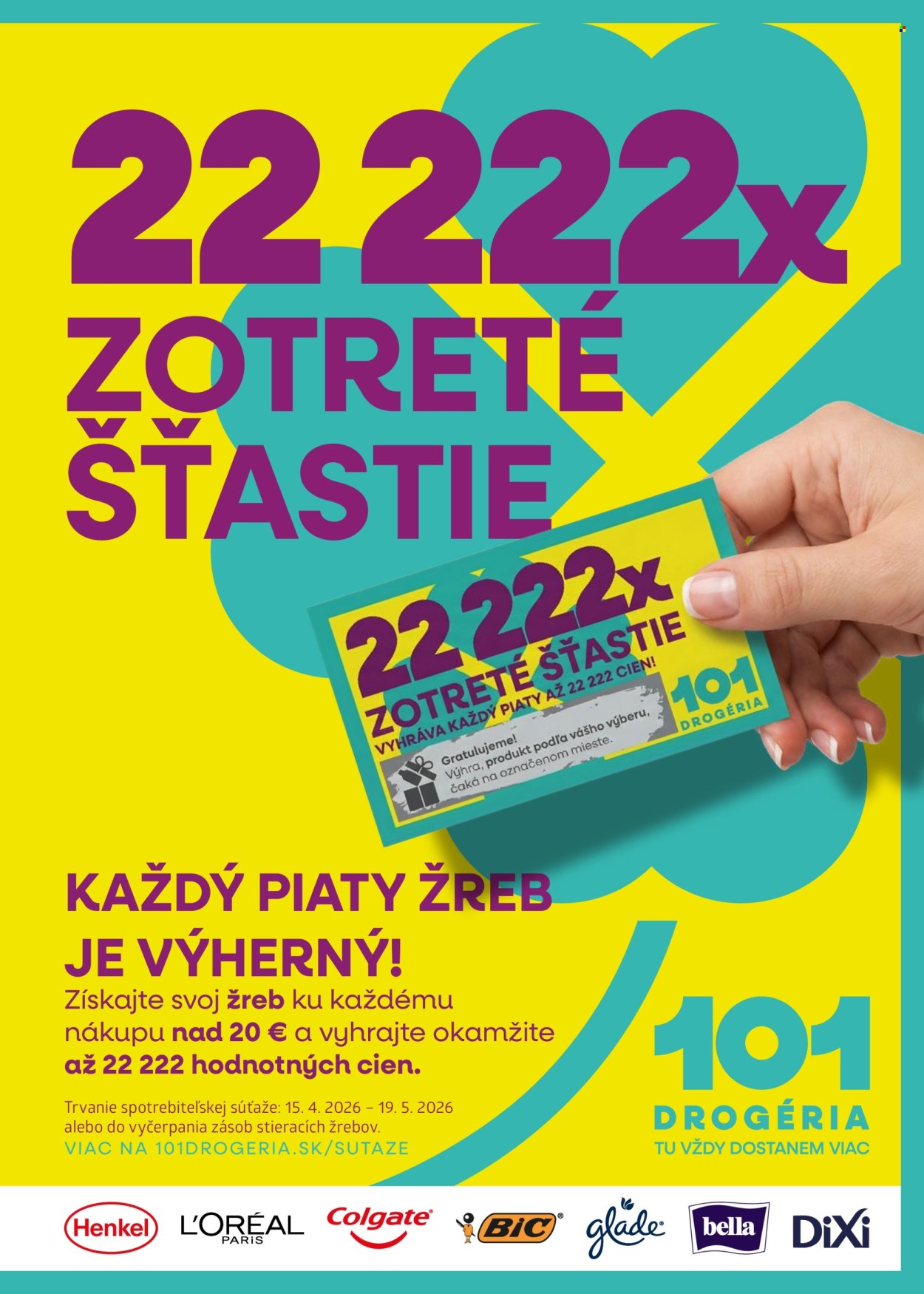 Leták 101 Drogerie - 15.4.2026 - 5.5.2026. Strana 3