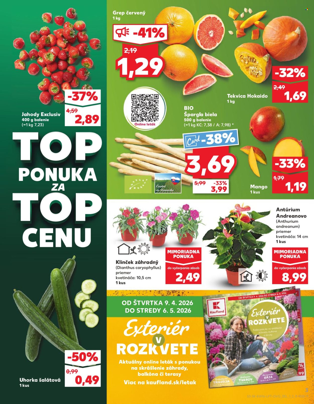 Leták Kaufland - 16.4.2026 - 22.4.2026. Strana 3