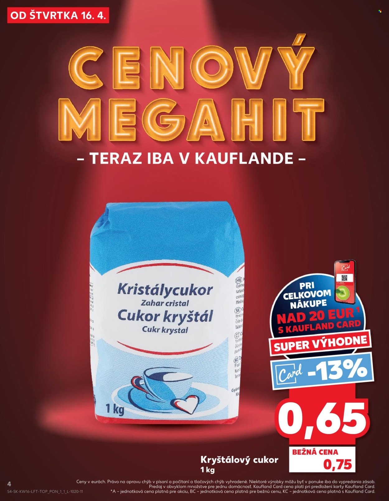 Leták Kaufland - 16.4.2026 - 22.4.2026. Strana 4