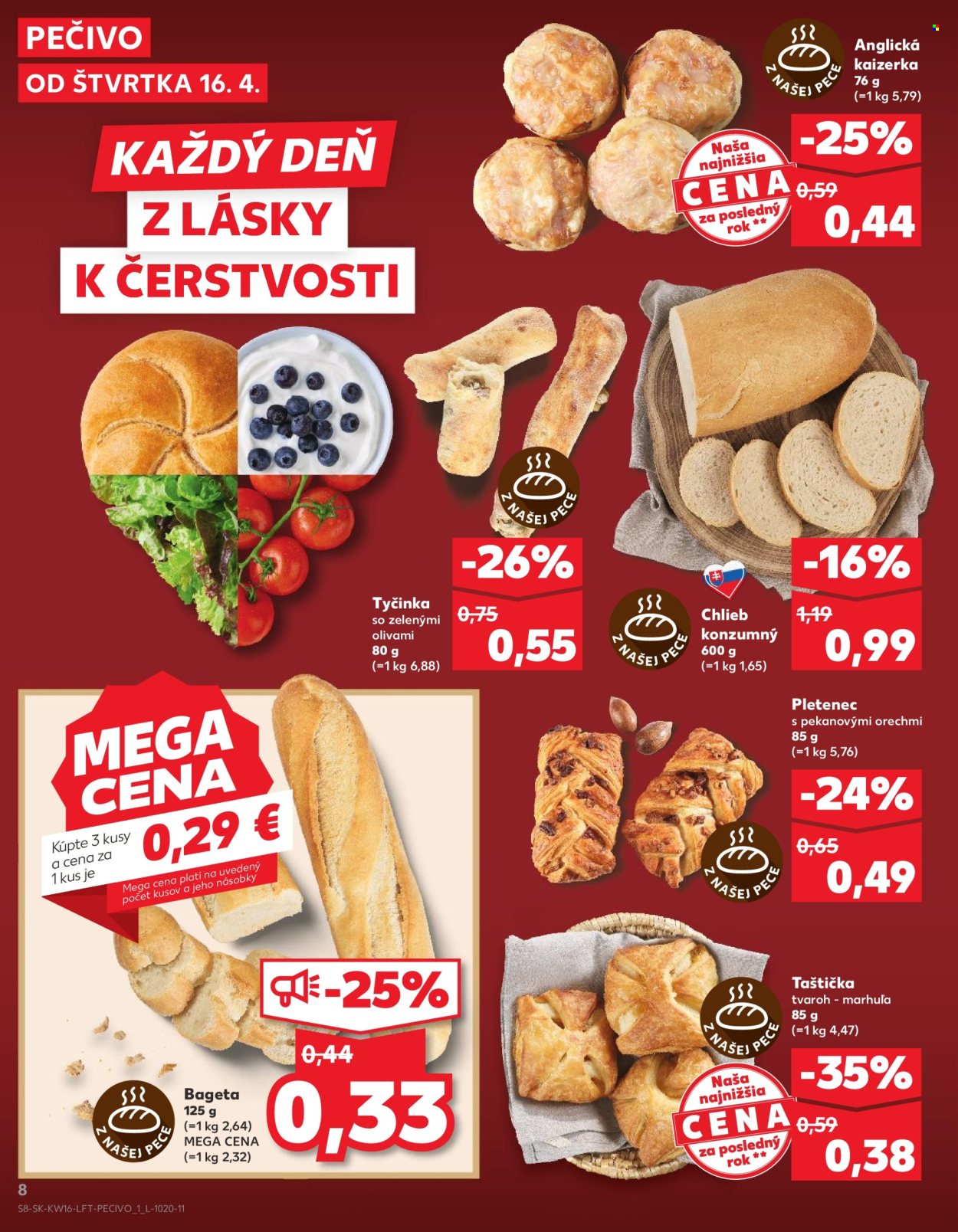 Leták Kaufland - 16.4.2026 - 22.4.2026. Strana 8