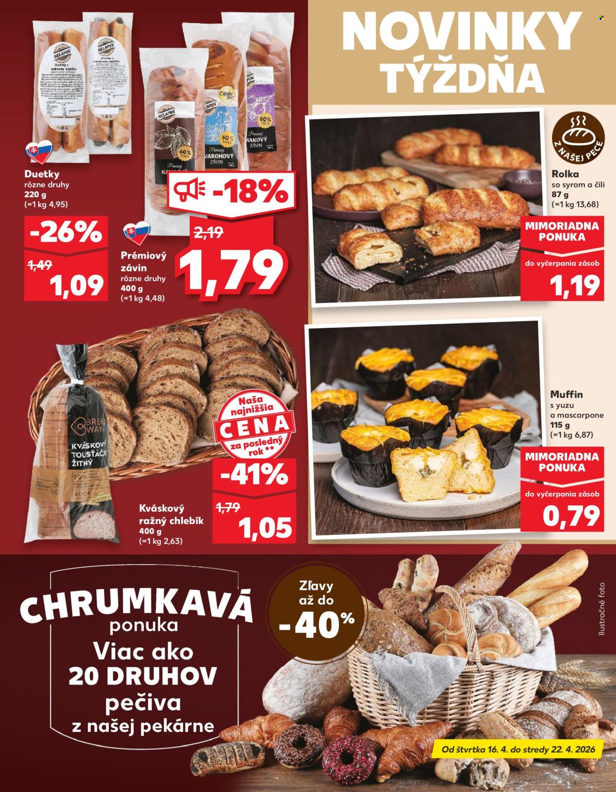 Leták Kaufland - 16.4.2026 - 22.4.2026. Strana 9