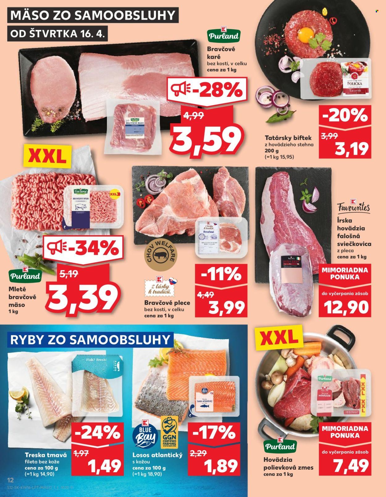 Leták Kaufland - 16.4.2026 - 22.4.2026. Strana 12