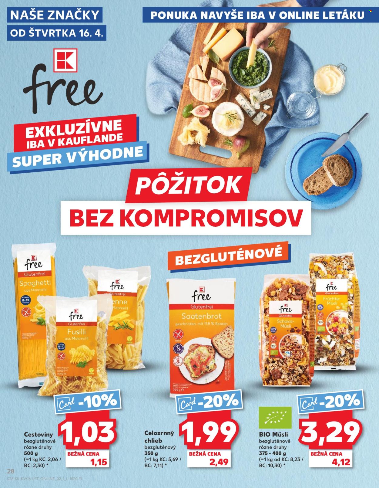 Leták Kaufland - 16.4.2026 - 22.4.2026. Strana 28