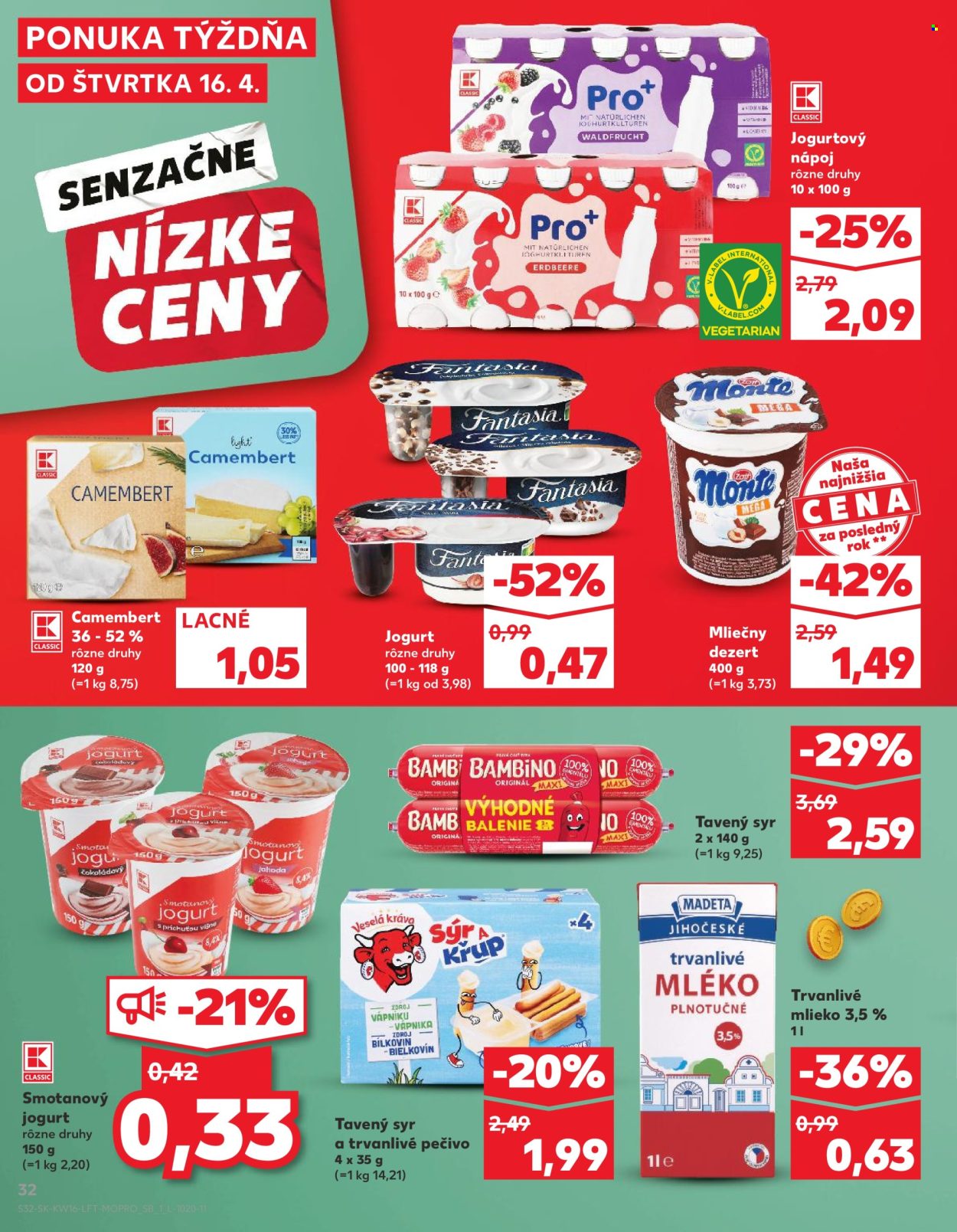 Leták Kaufland - 16.4.2026 - 22.4.2026. Strana 32
