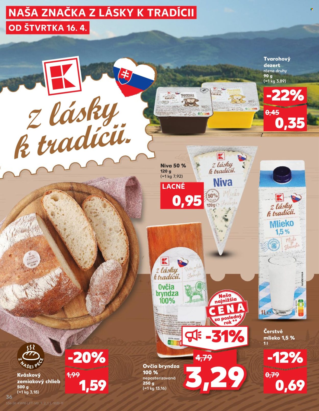 Leták Kaufland - 16.4.2026 - 22.4.2026. Strana 36