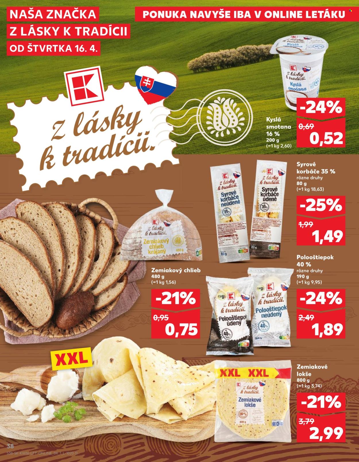 Leták Kaufland - 16.4.2026 - 22.4.2026. Strana 38