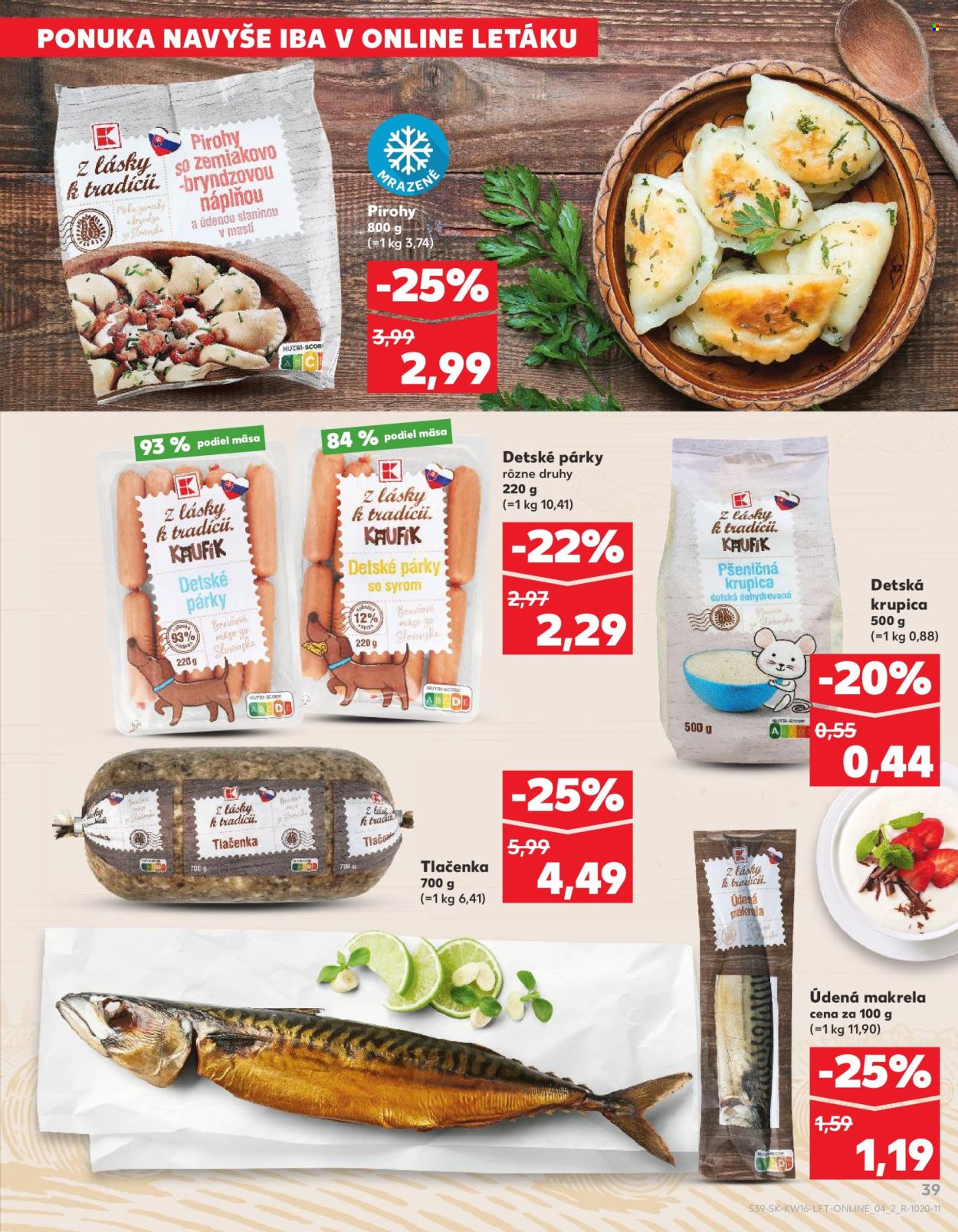 Leták Kaufland - 16.4.2026 - 22.4.2026. Strana 39