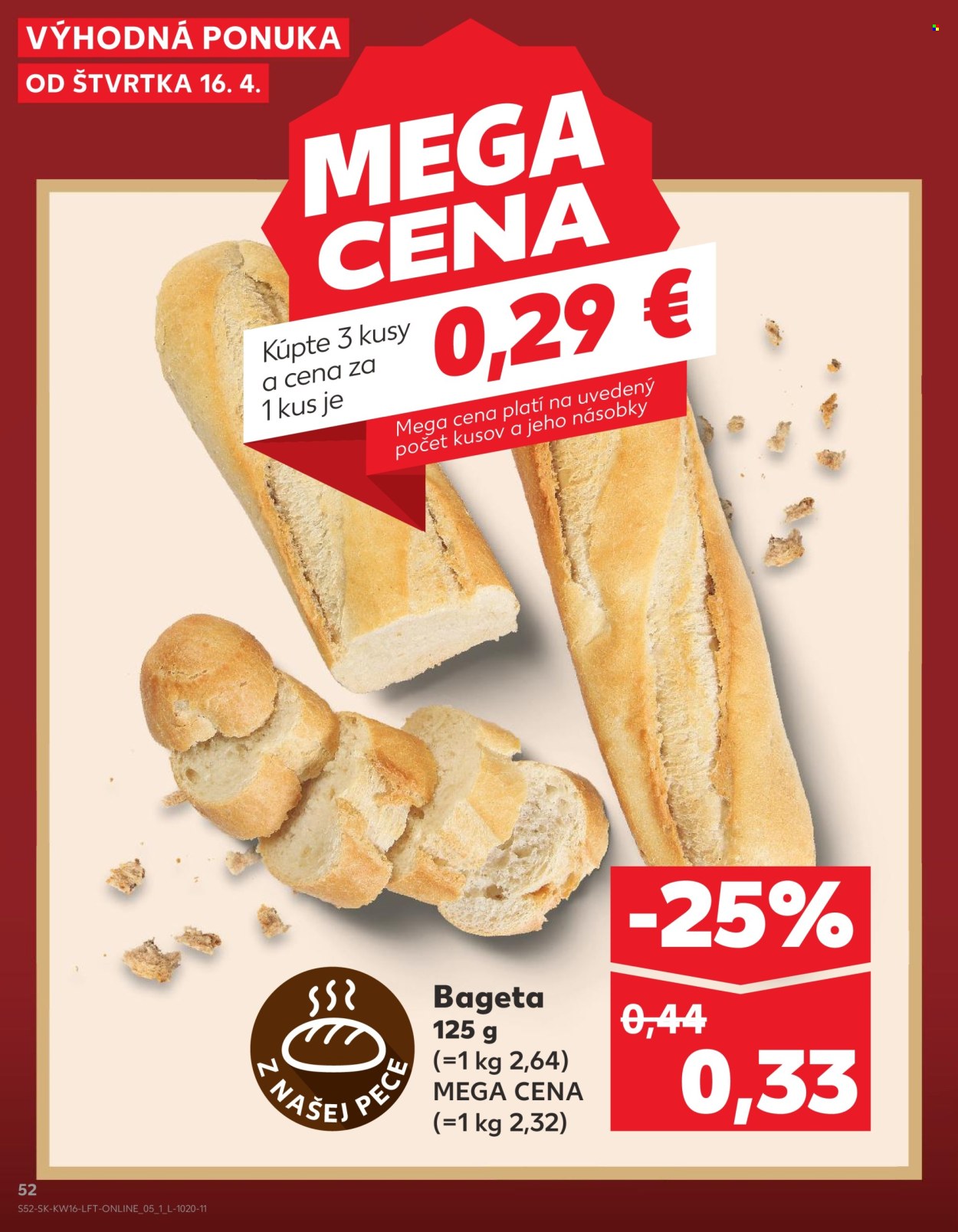 Leták Kaufland - 16.4.2026 - 22.4.2026. Strana 52