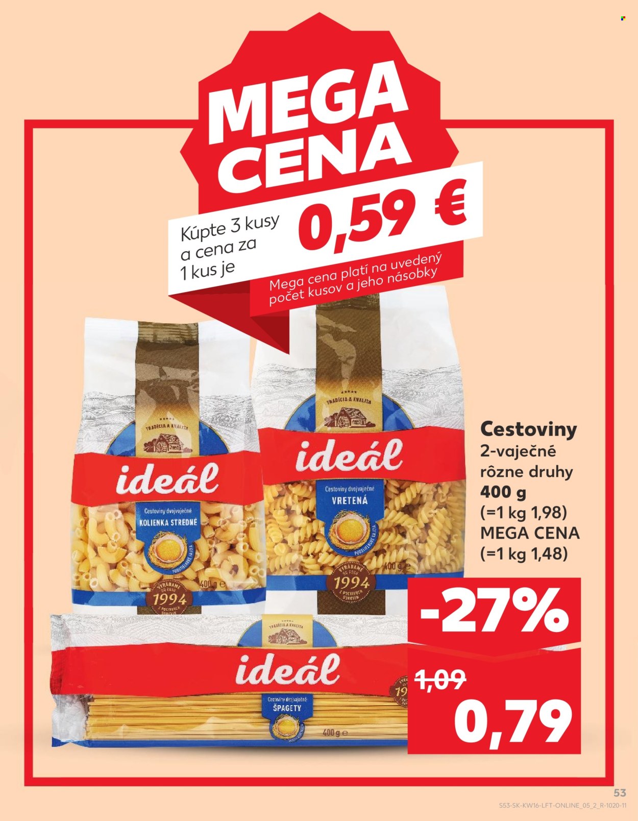 Leták Kaufland - 16.4.2026 - 22.4.2026. Strana 53
