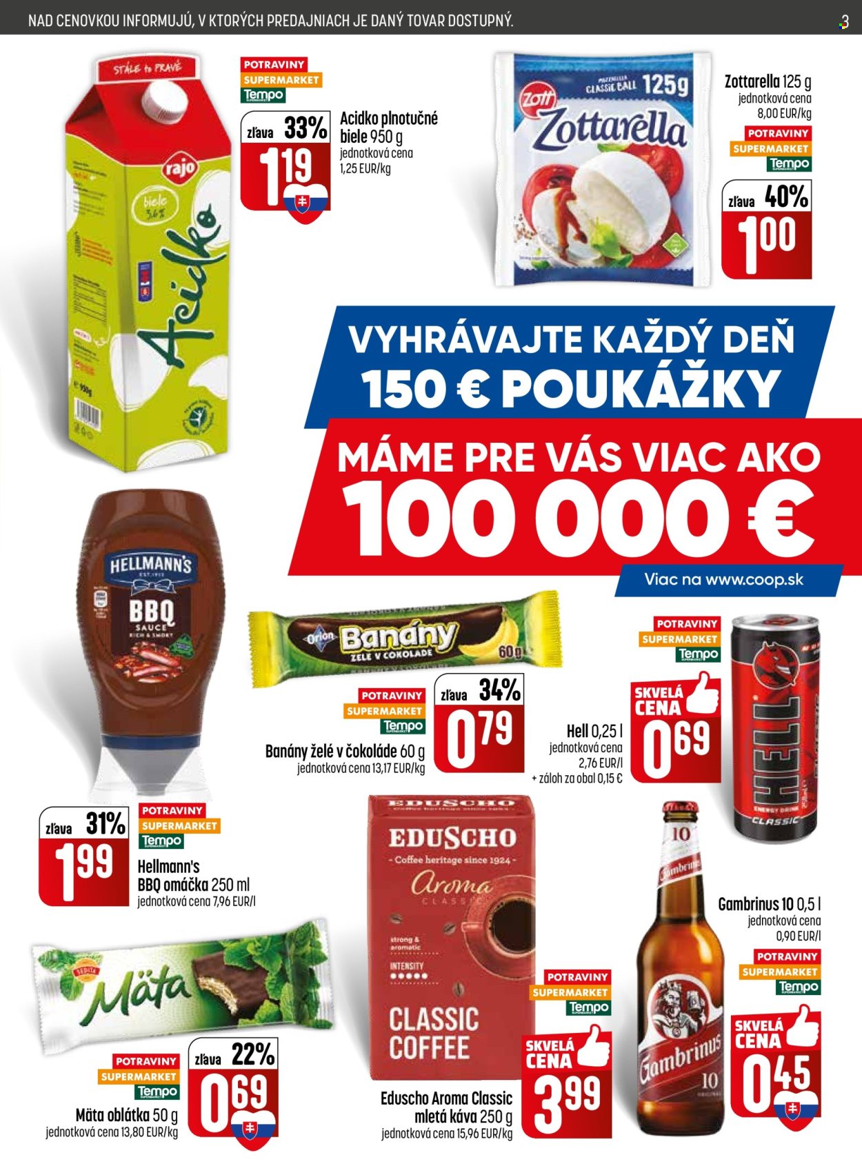Leták COOP Jednota - 16.4.2026 - 22.4.2026. Strana 3