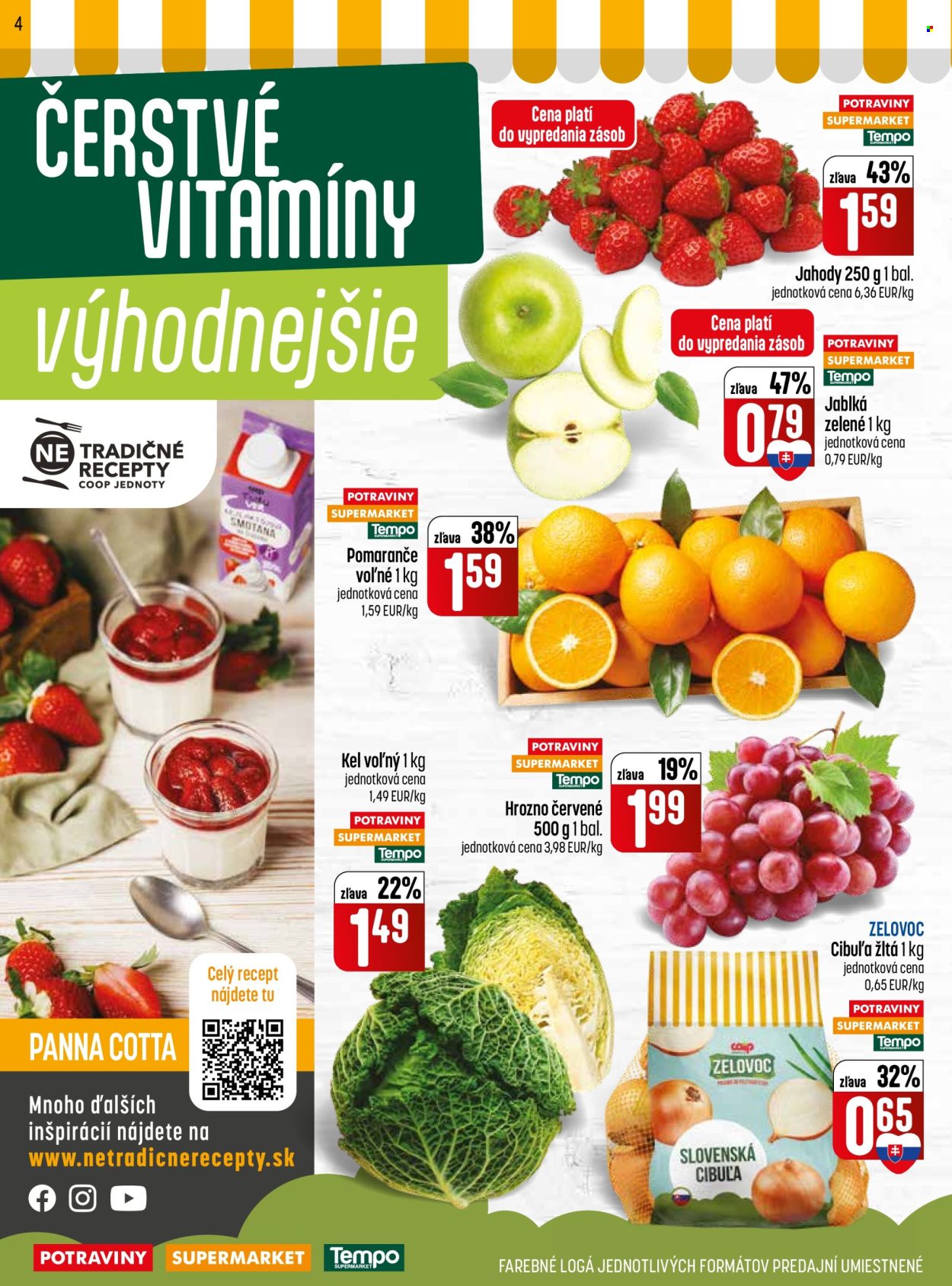 Leták COOP Jednota - 16.4.2026 - 22.4.2026. Strana 4