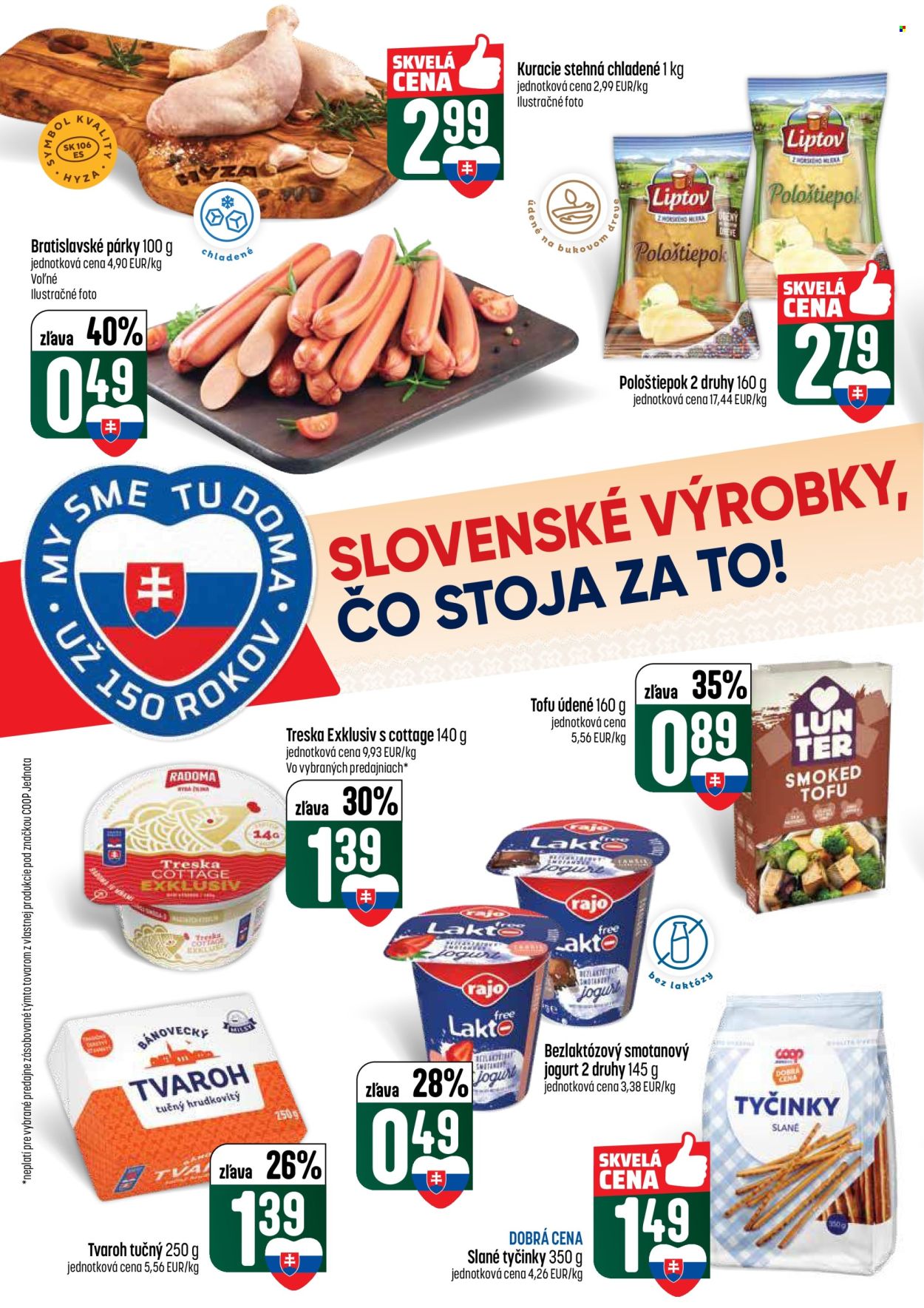 Leták COOP Jednota - 16.4.2026 - 22.4.2026. Strana 2